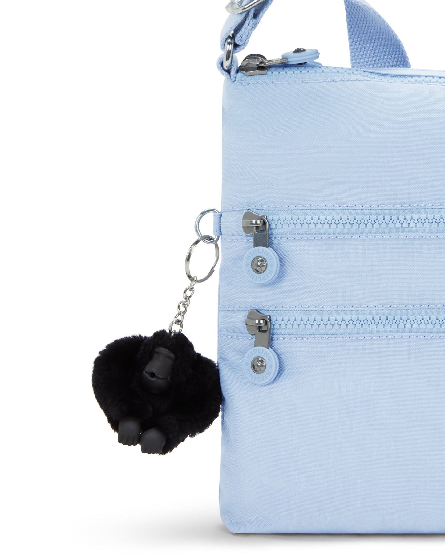 Kipling Alvar Cloudy Sky Blue Medium Crossbody 13335-2DS