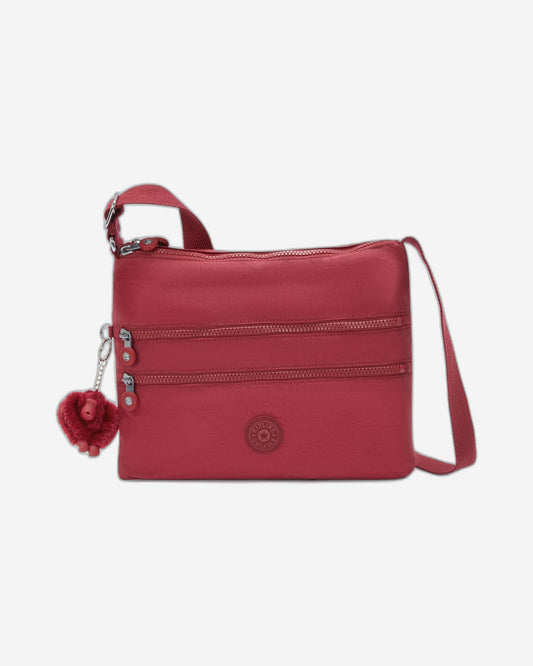 Kipling Alvar Funky Red Medium Crossbody Bag 13335-4SS