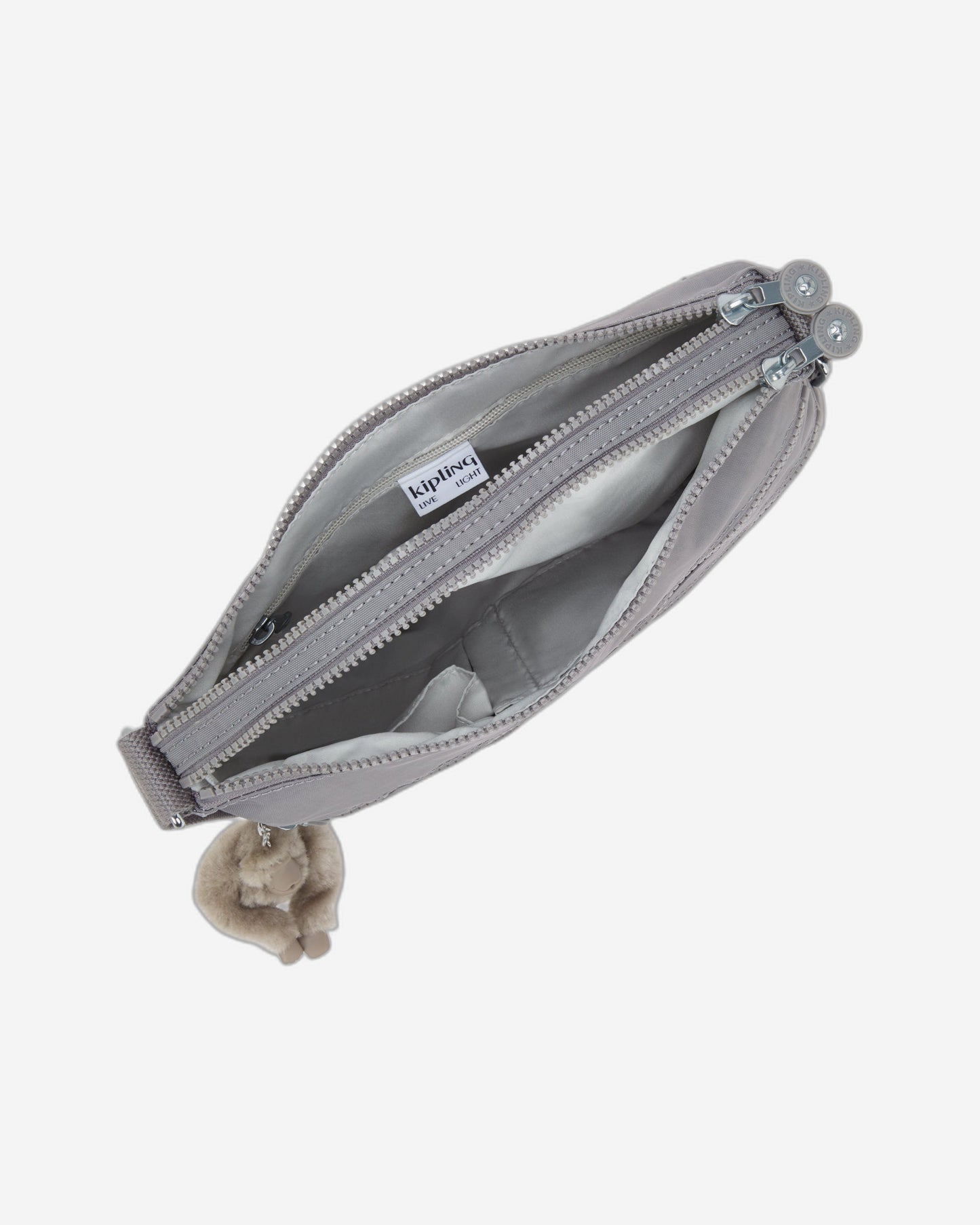 Kipling Alvar Inviting Grey Medium crossbody 13335-8DH