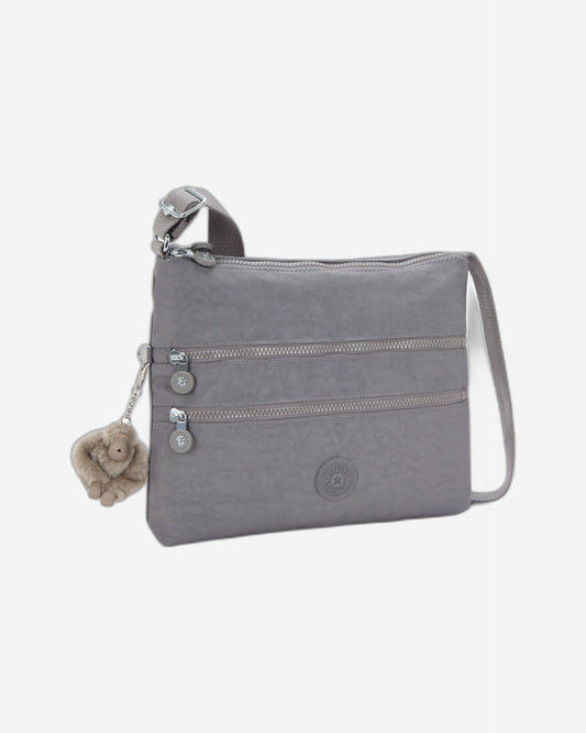 Kipling Alvar Inviting Grey Medium crossbody 13335-8DH