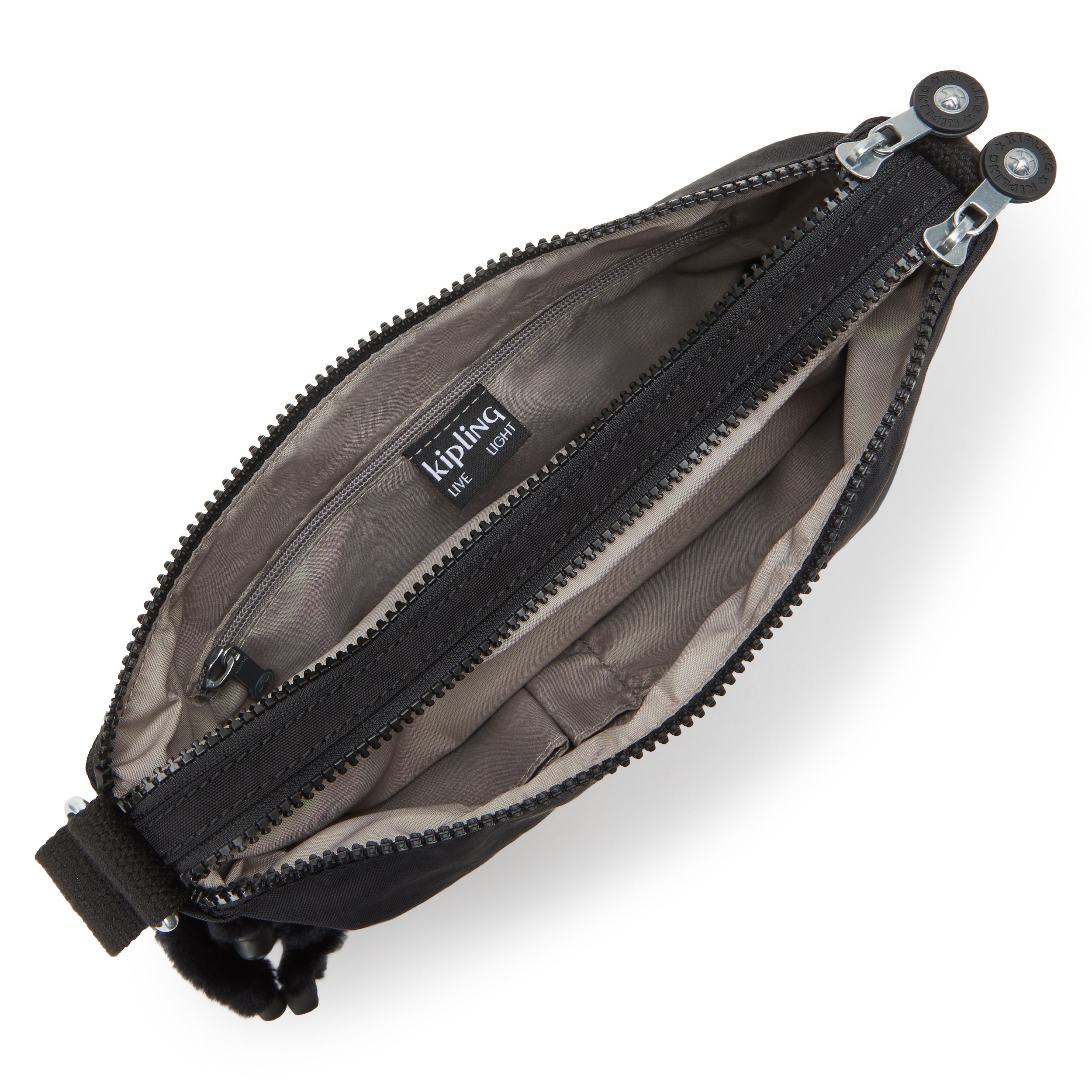 Kipling Alvar Black Noir Medium Crossbody Bag C213335-P39