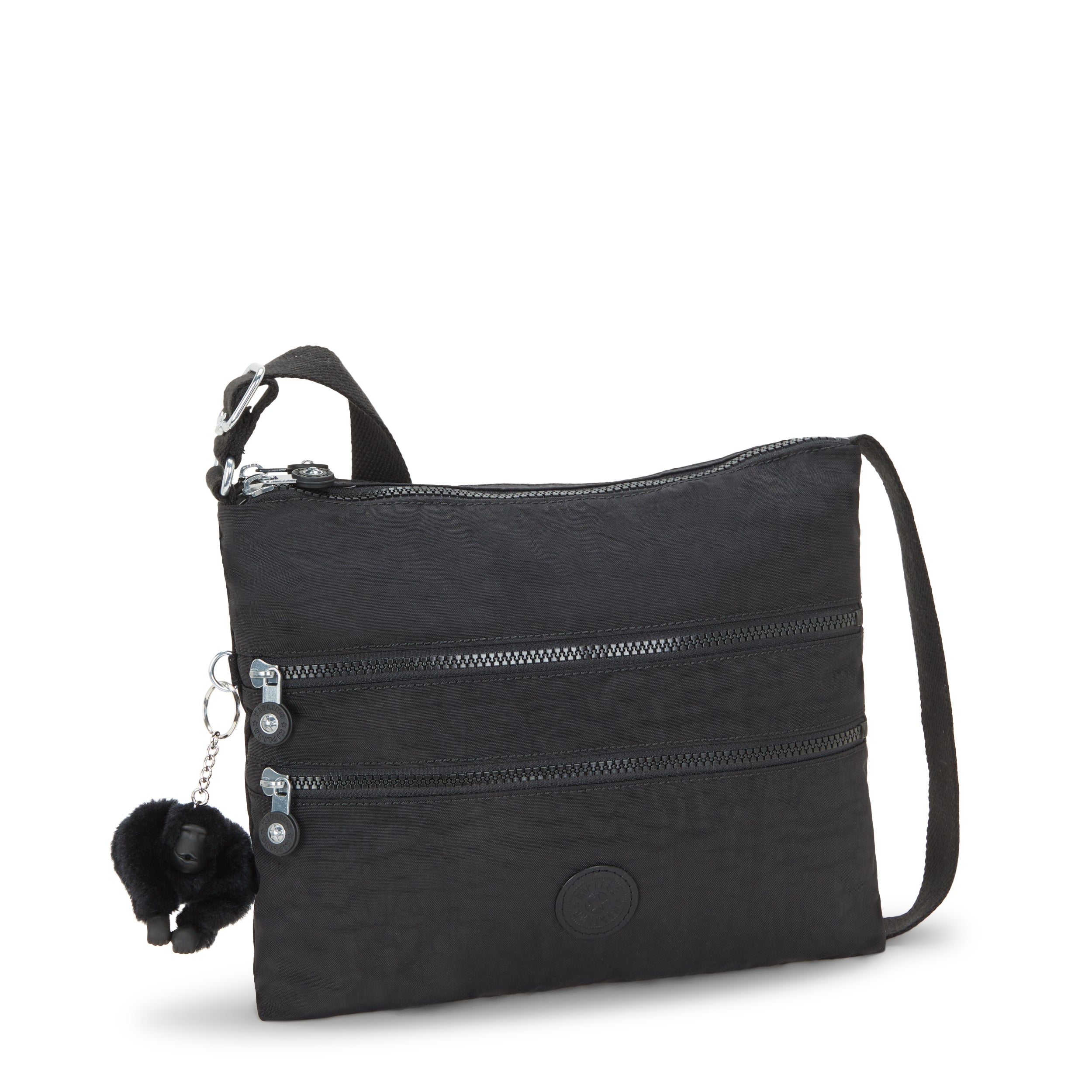 Kipling Alvar Black Noir Medium Crossbody Bag C213335-P39