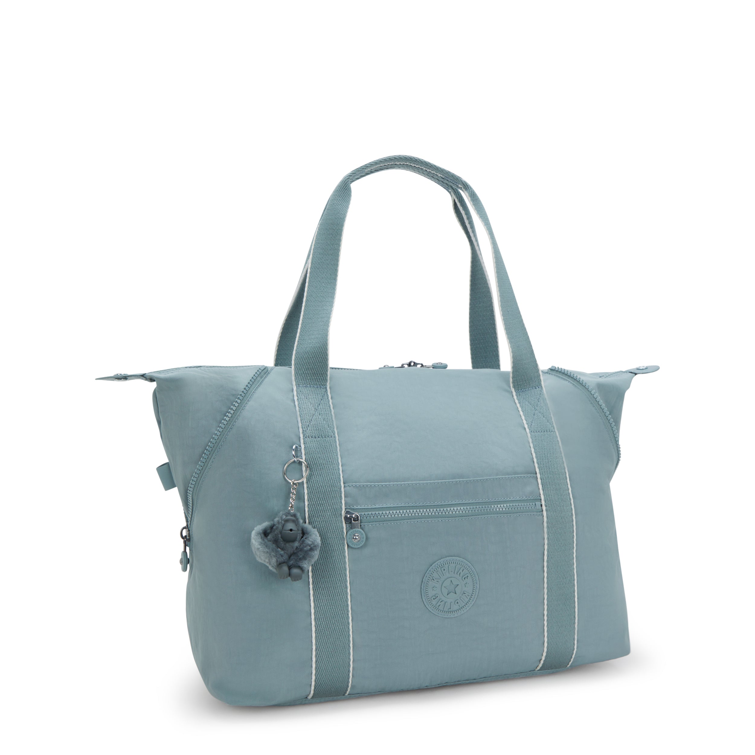 Kipling Art M Relaxed Grey Tote Bag 13405-3NL
