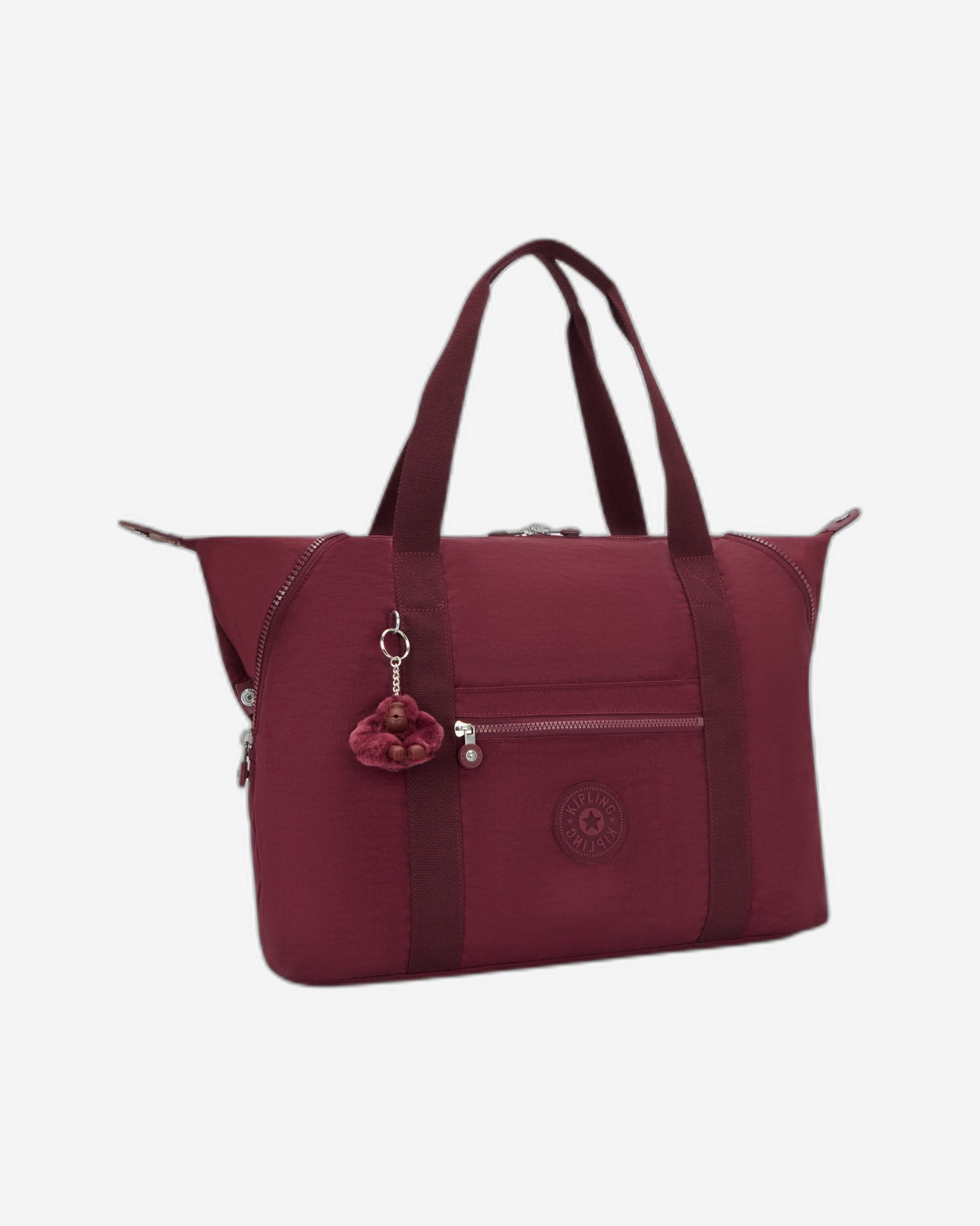 Kipling Art M Lounge Wine Large tote 13405-5FW