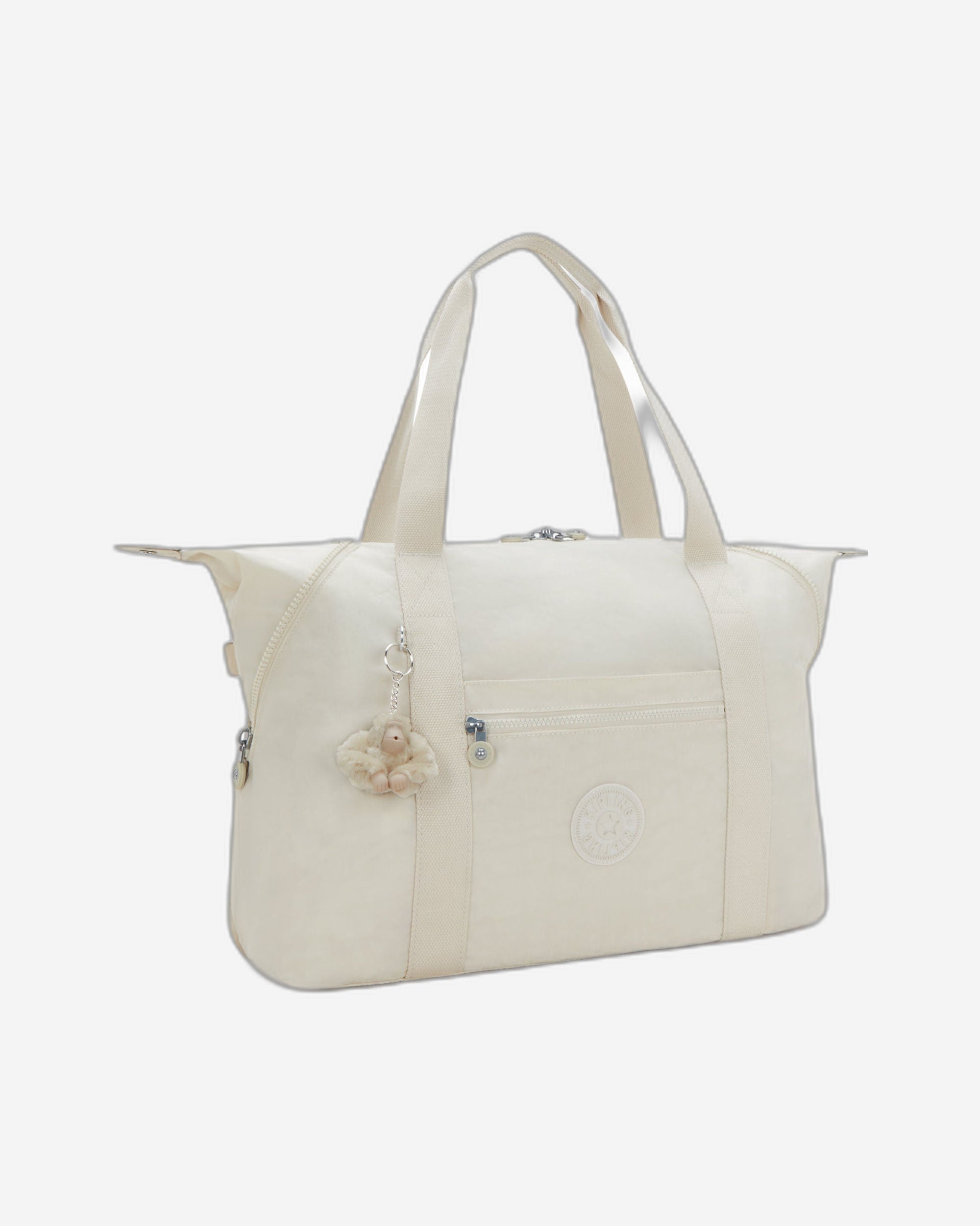 Kipling Art M Hideaway Beige Large Tote 13405-7JR