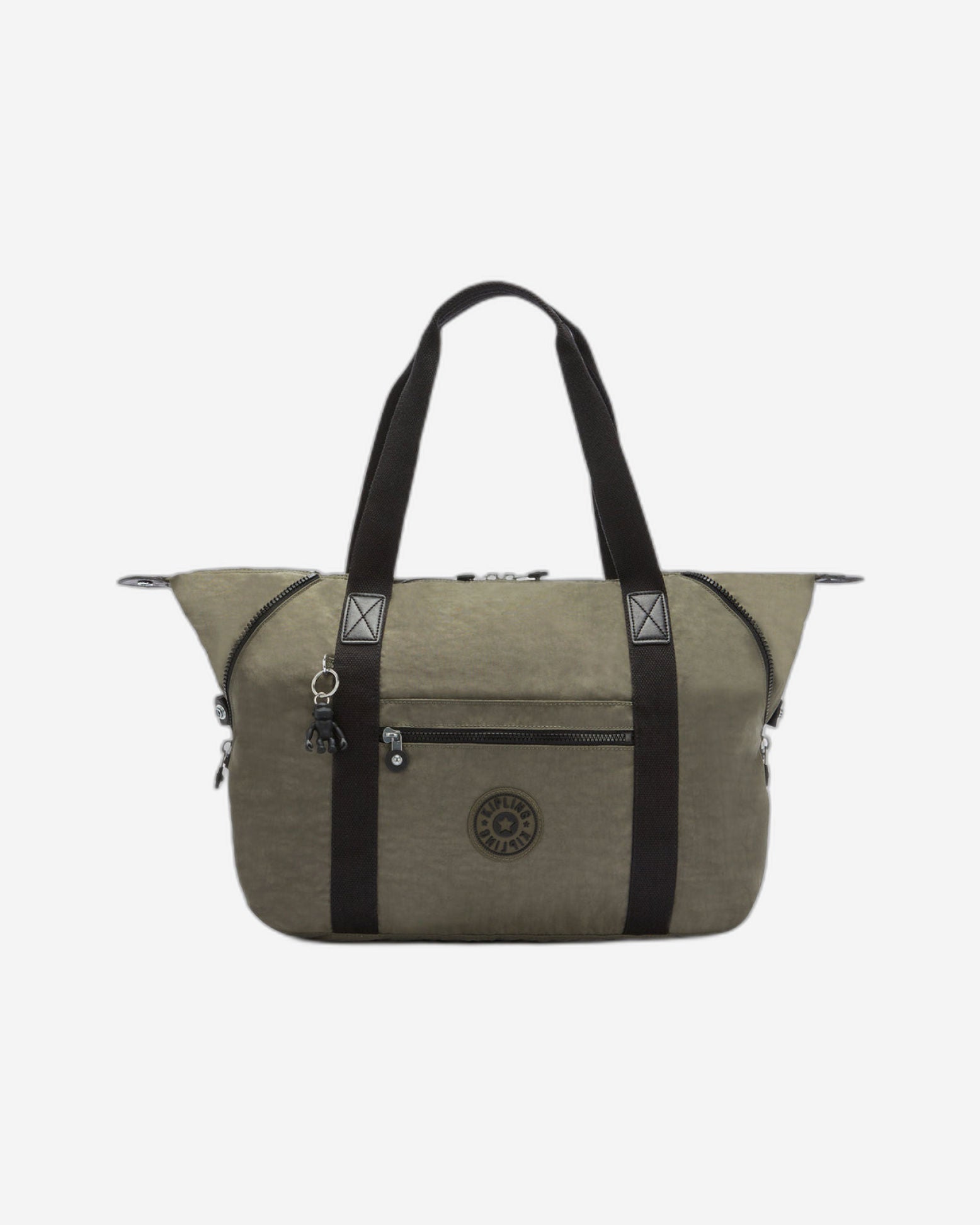 KIPLING Large tote Unisex Green Moss Art M 13405-88D
