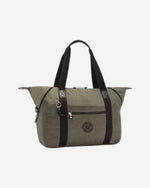 Kipling Art M Green Moss Tote Bag 13405-88D
