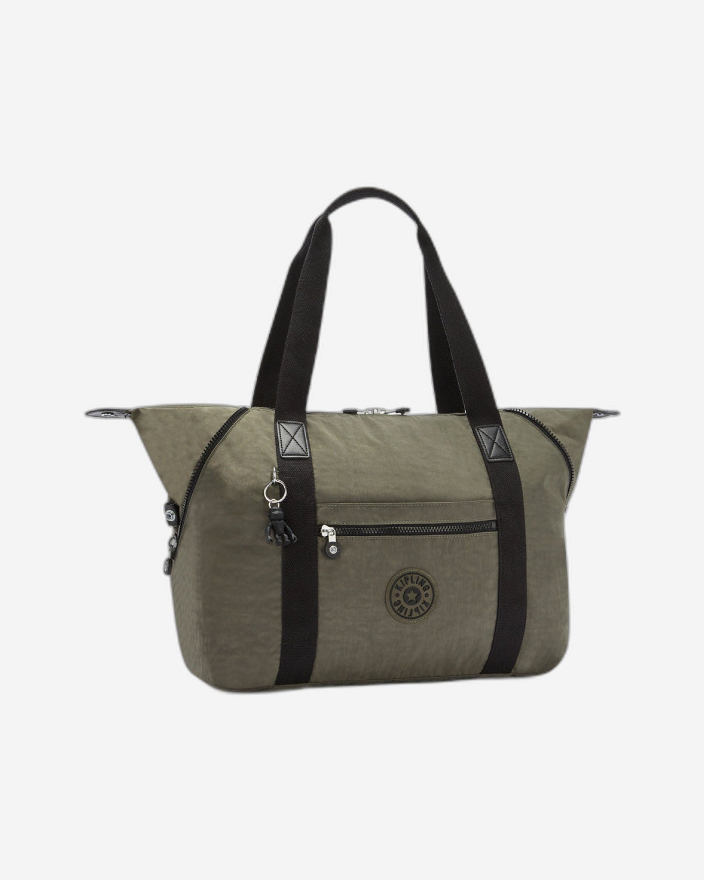 Kipling Art M Green Moss Tote Bag 13405-88D