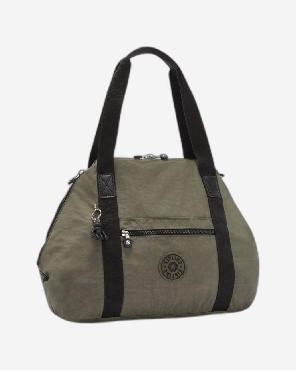 Kipling Art M Green Moss Tote Bag 13405-88D