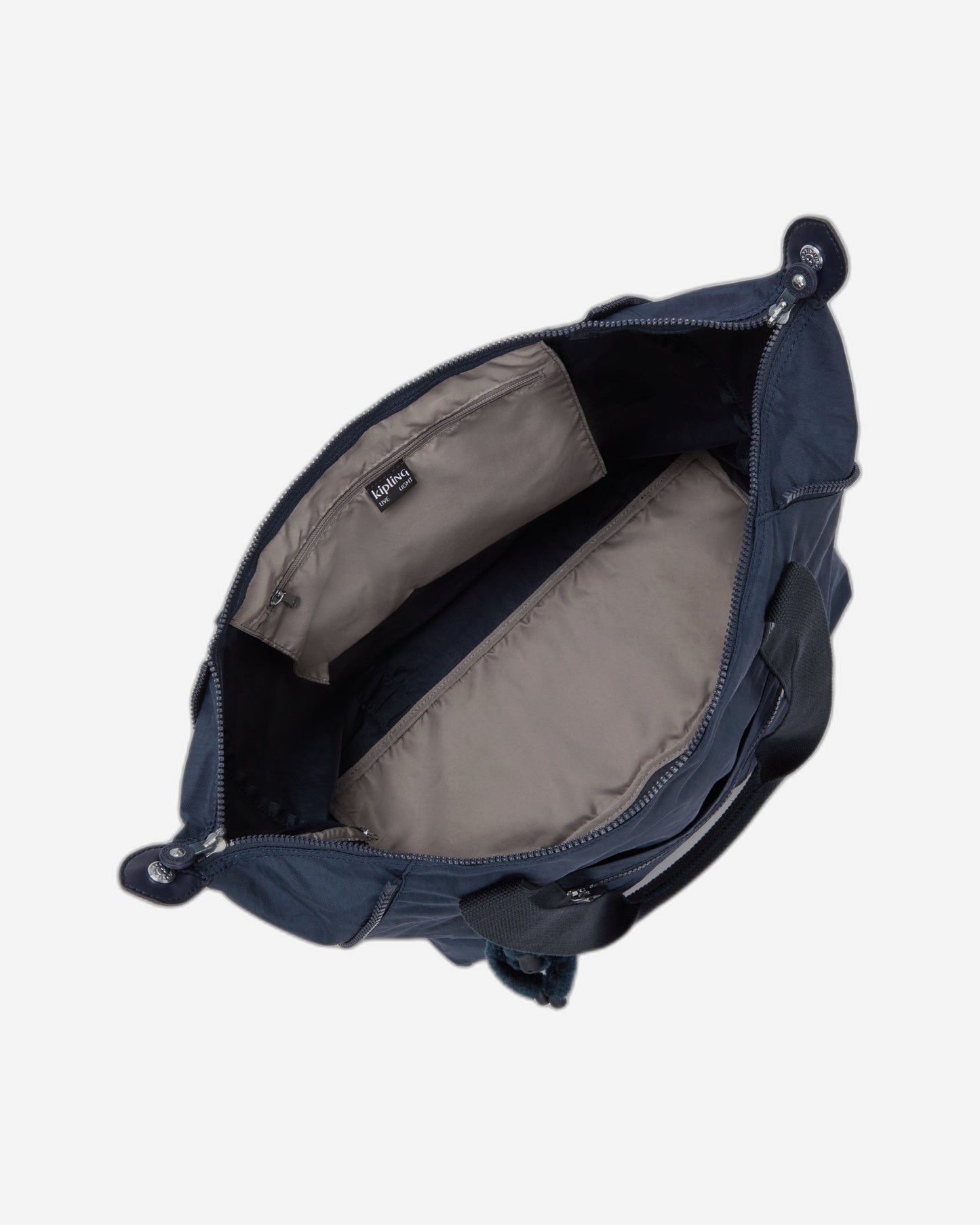 Kipling Art M Blue Bleu 2 Large Tote Bag C213405-96V