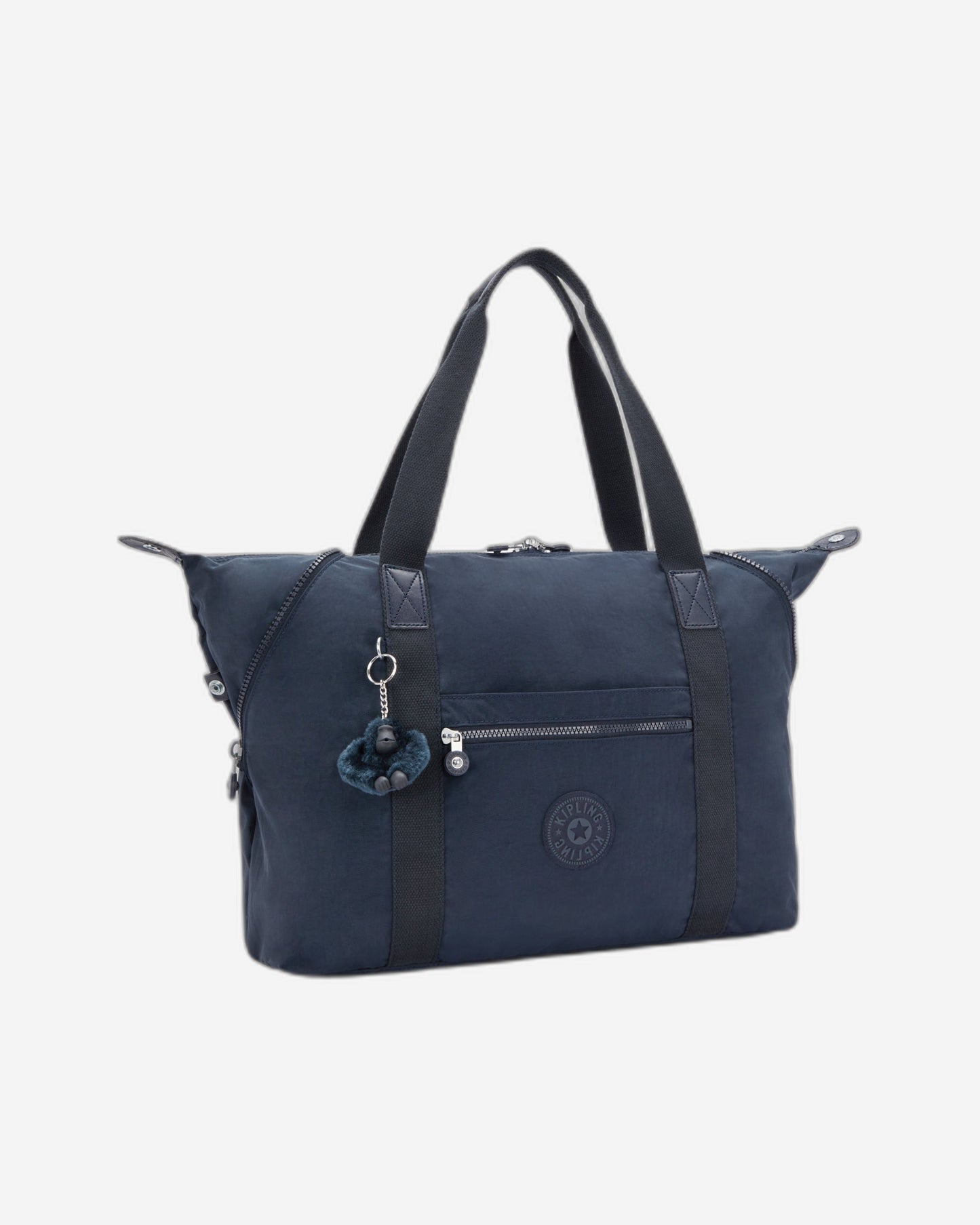 Kipling Art M Blue Bleu 2 Large Tote Bag C213405-96V