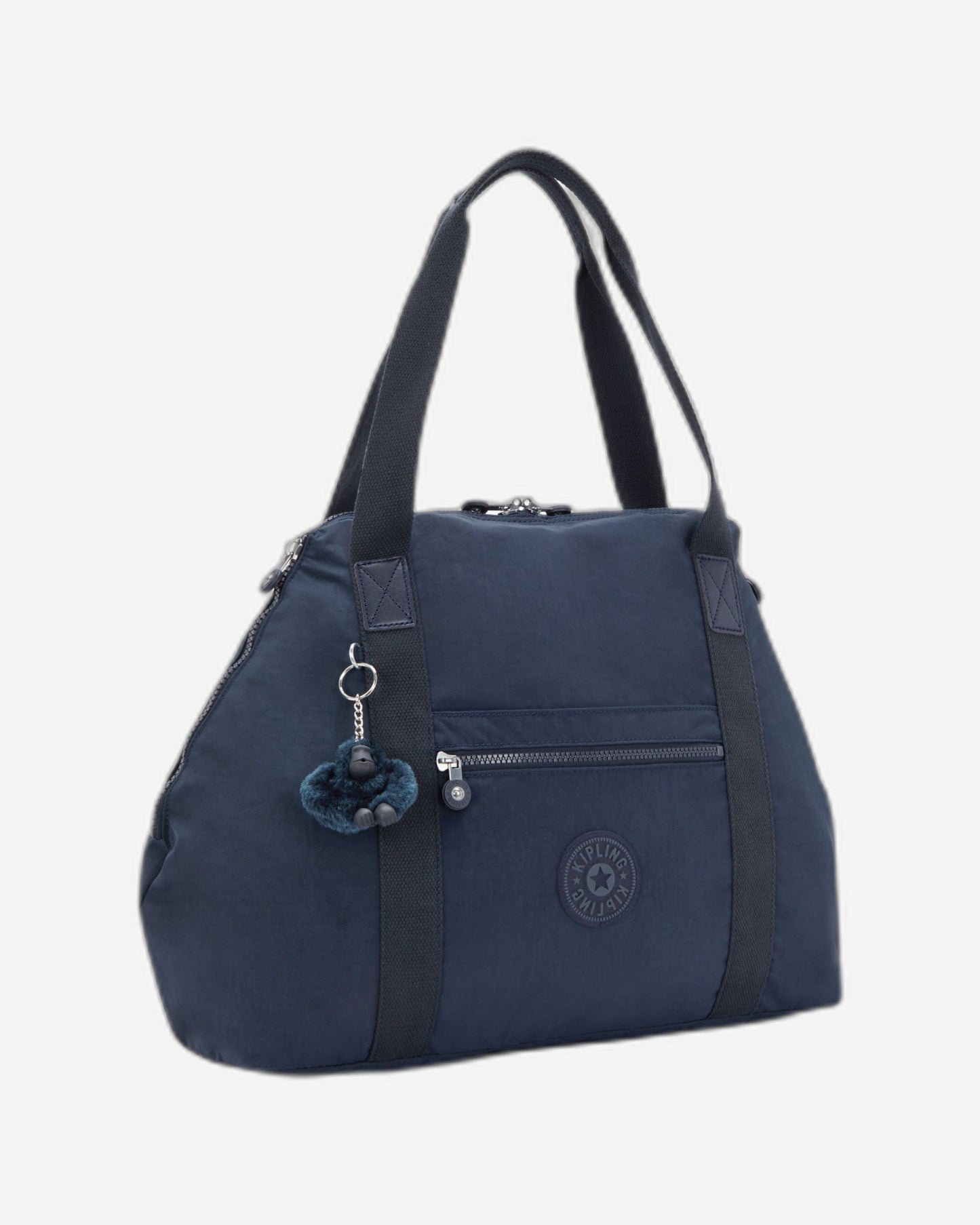 Kipling Art M Blue Bleu 2 Large Tote Bag C213405-96V