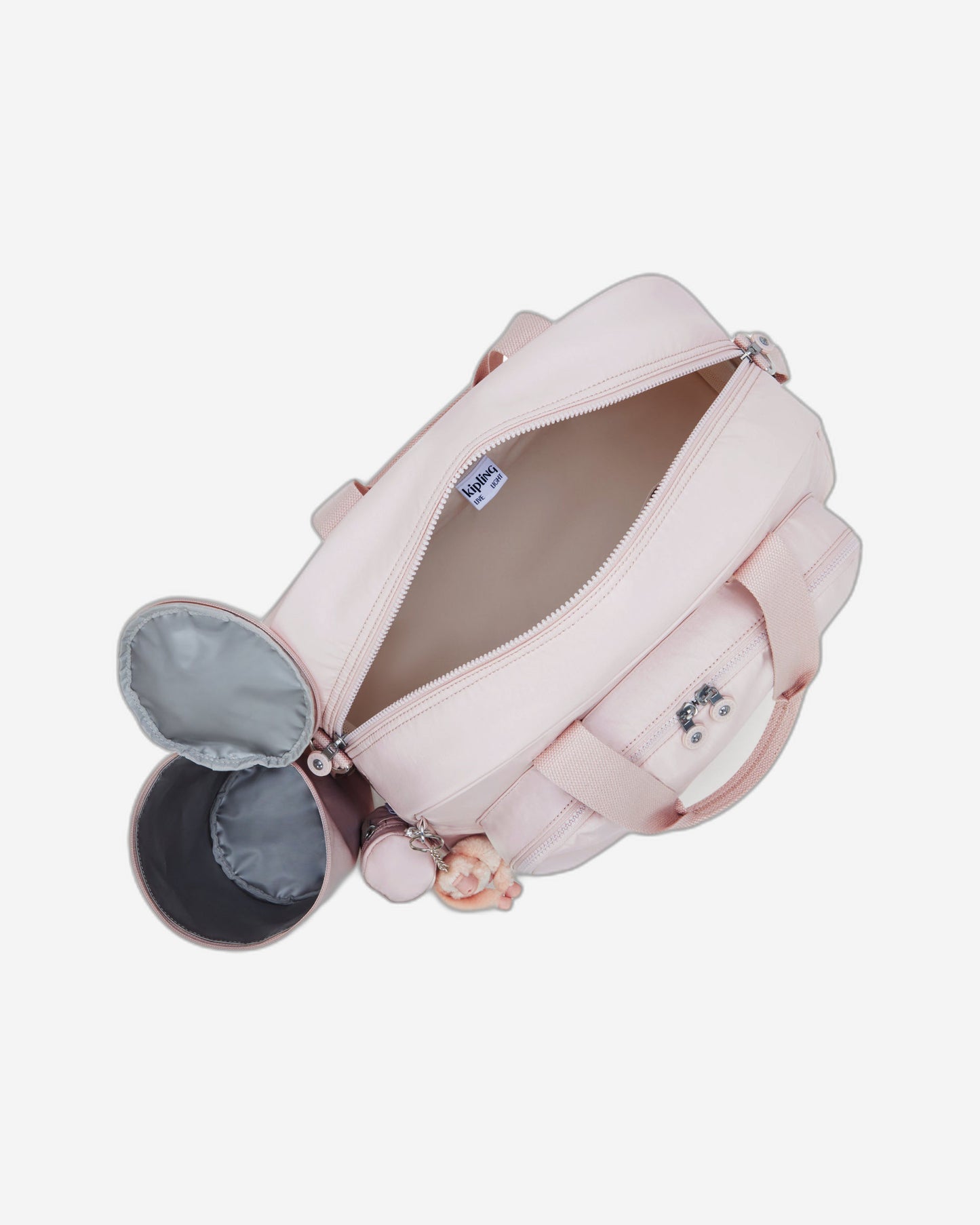 Kipling Camama Pink Shine Large Baby Bag 13556-3DZ