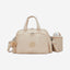 Kipling Camama Sparkled Beige Large Baby Bag (with changing mat) 13556-5DV