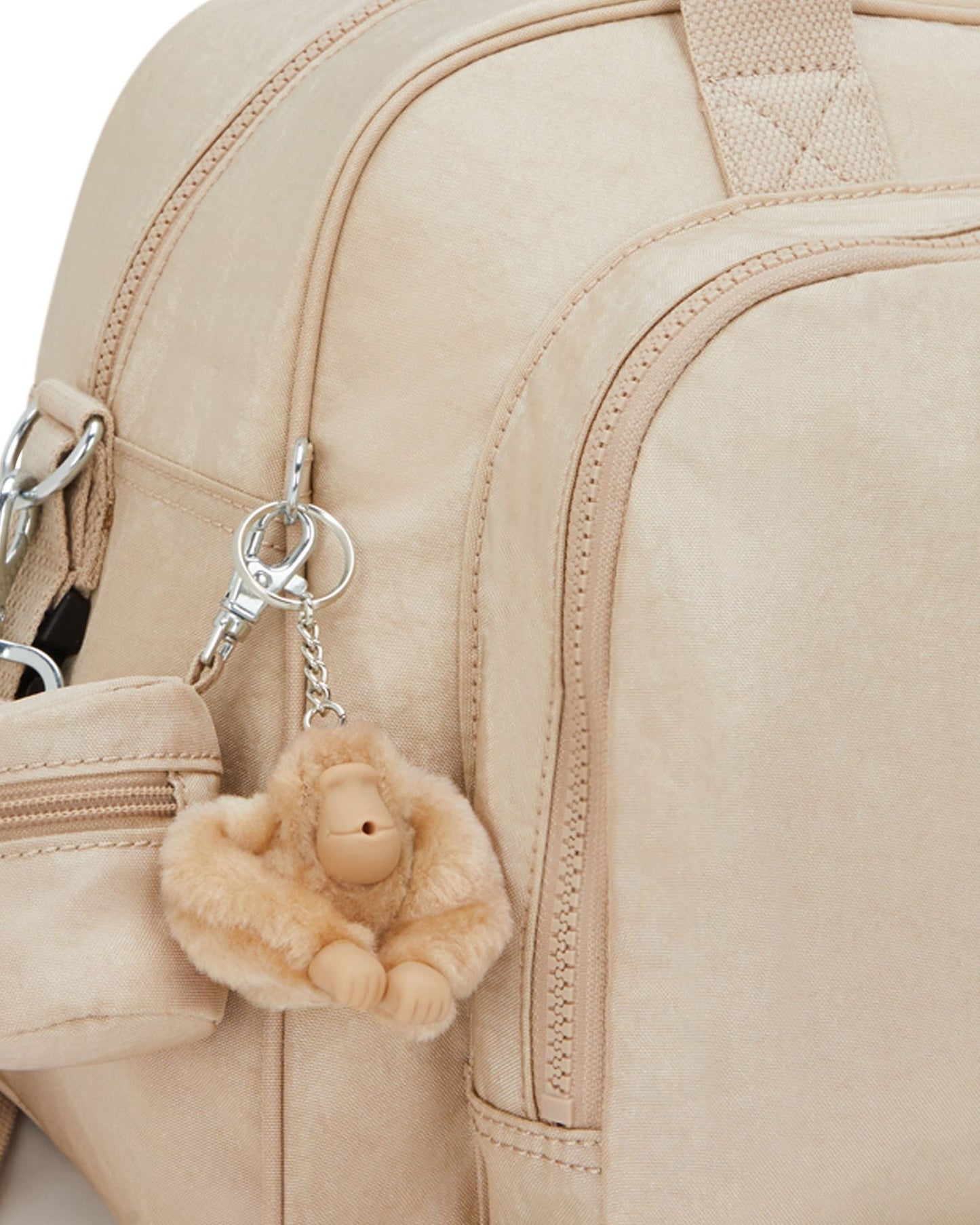 Kipling Camama Sparkled Beige Large Baby Bag (with changing mat) 13556-5DV