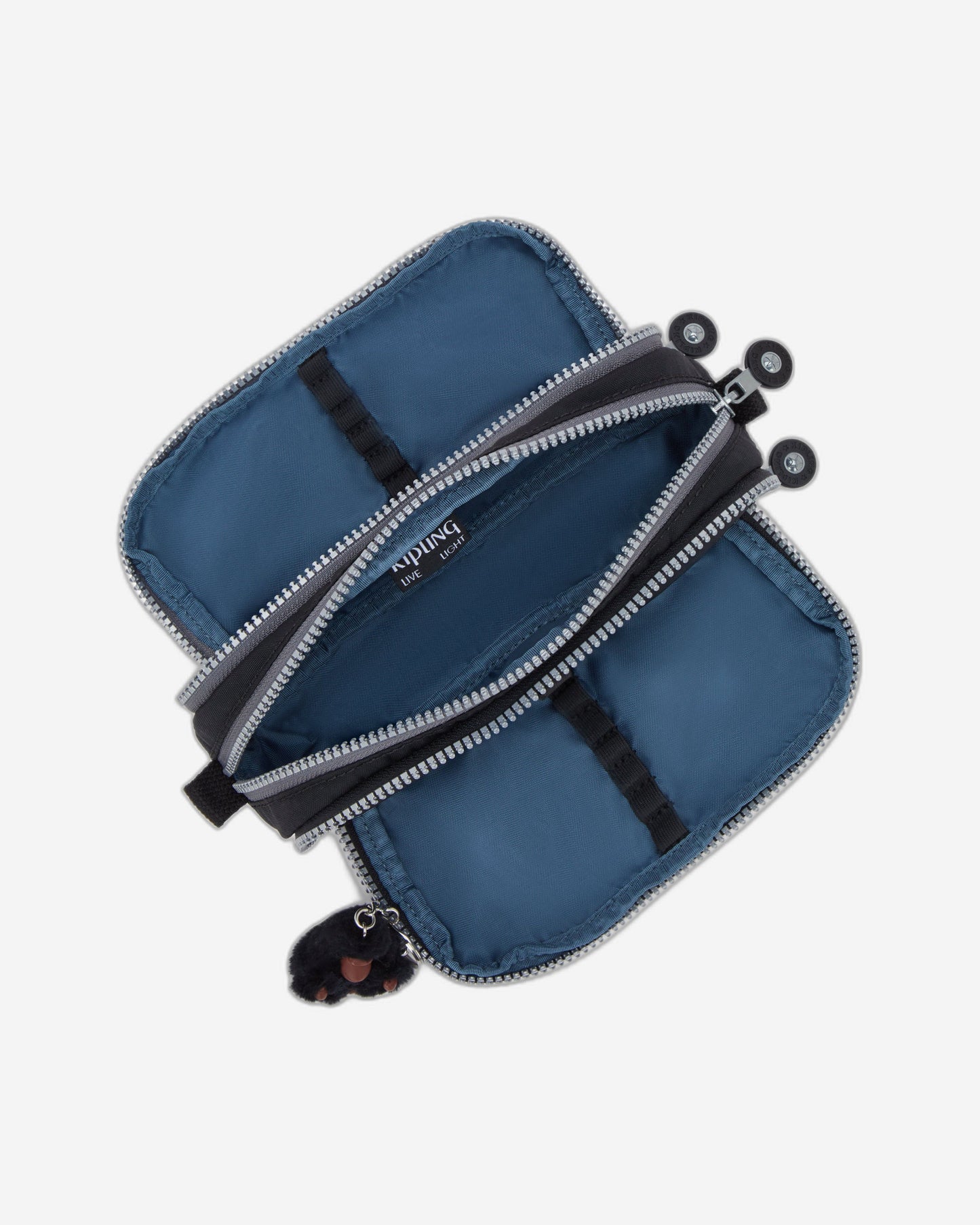 KIPLING Gitroy Space Black Bl Large pencase 13564-2GX