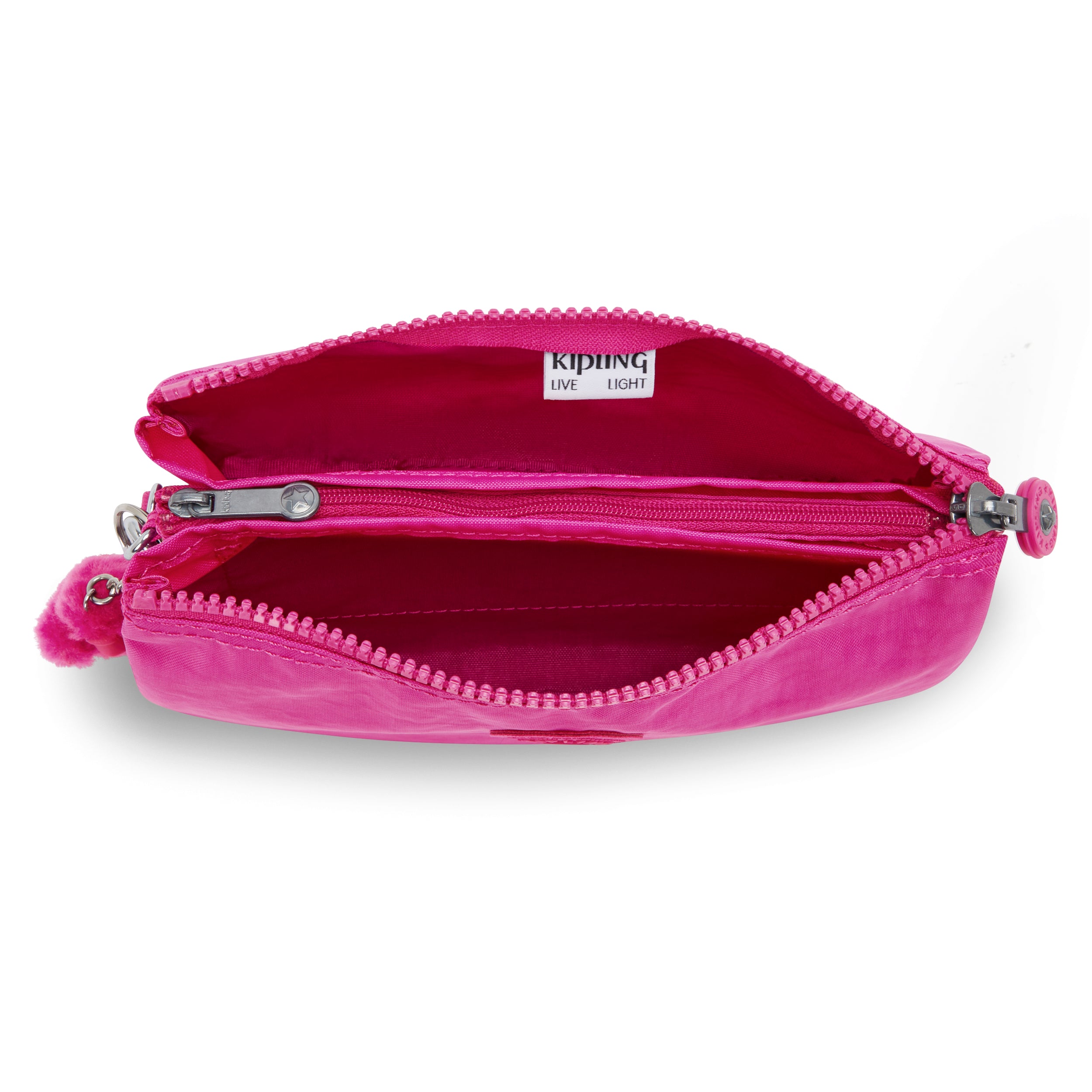 Kipling Creativity Xl Glowing Fuchsia Extra Large Purse  15156-3KU