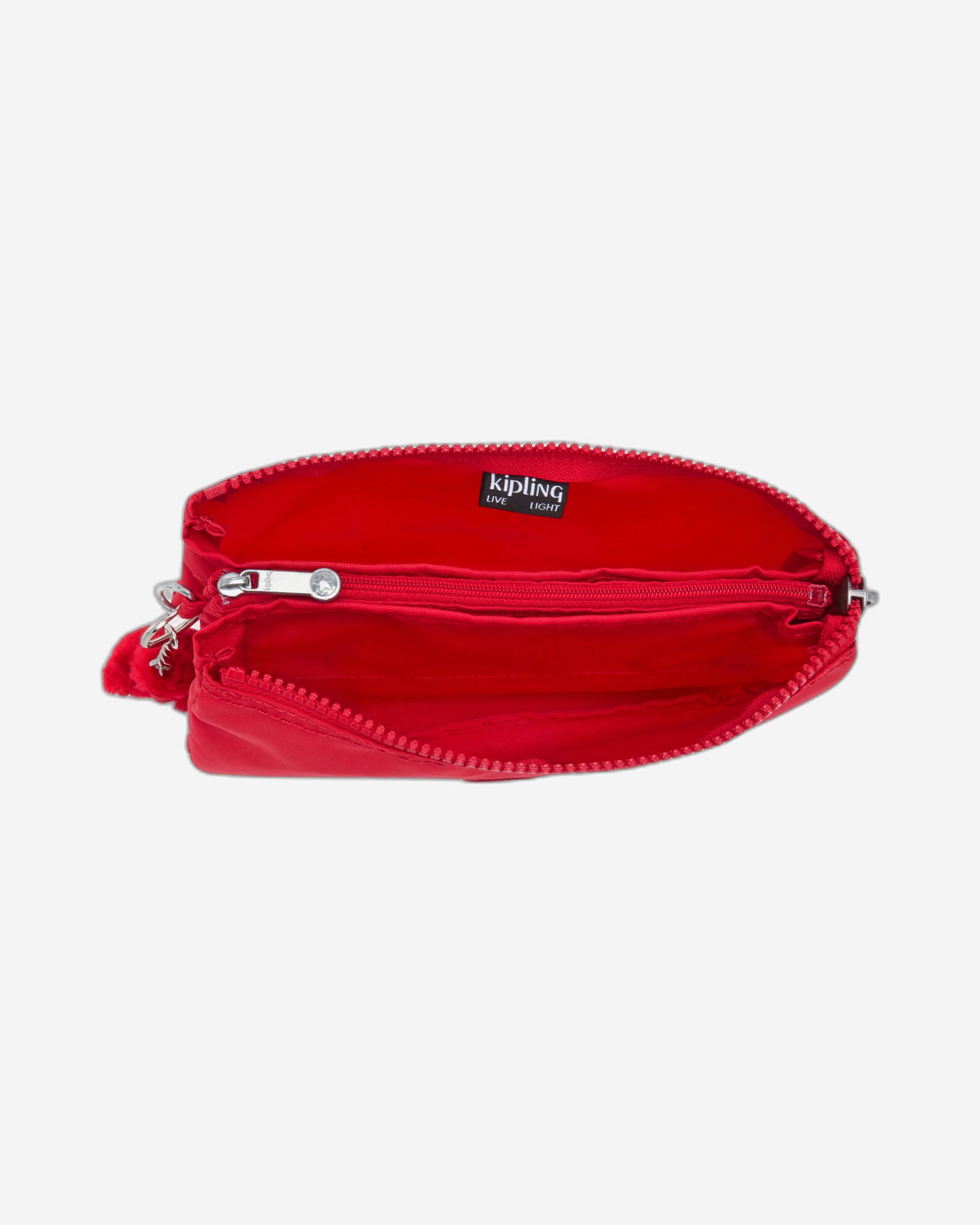 Kipling Creativity Red Rouge XL Purse C215156-Z33