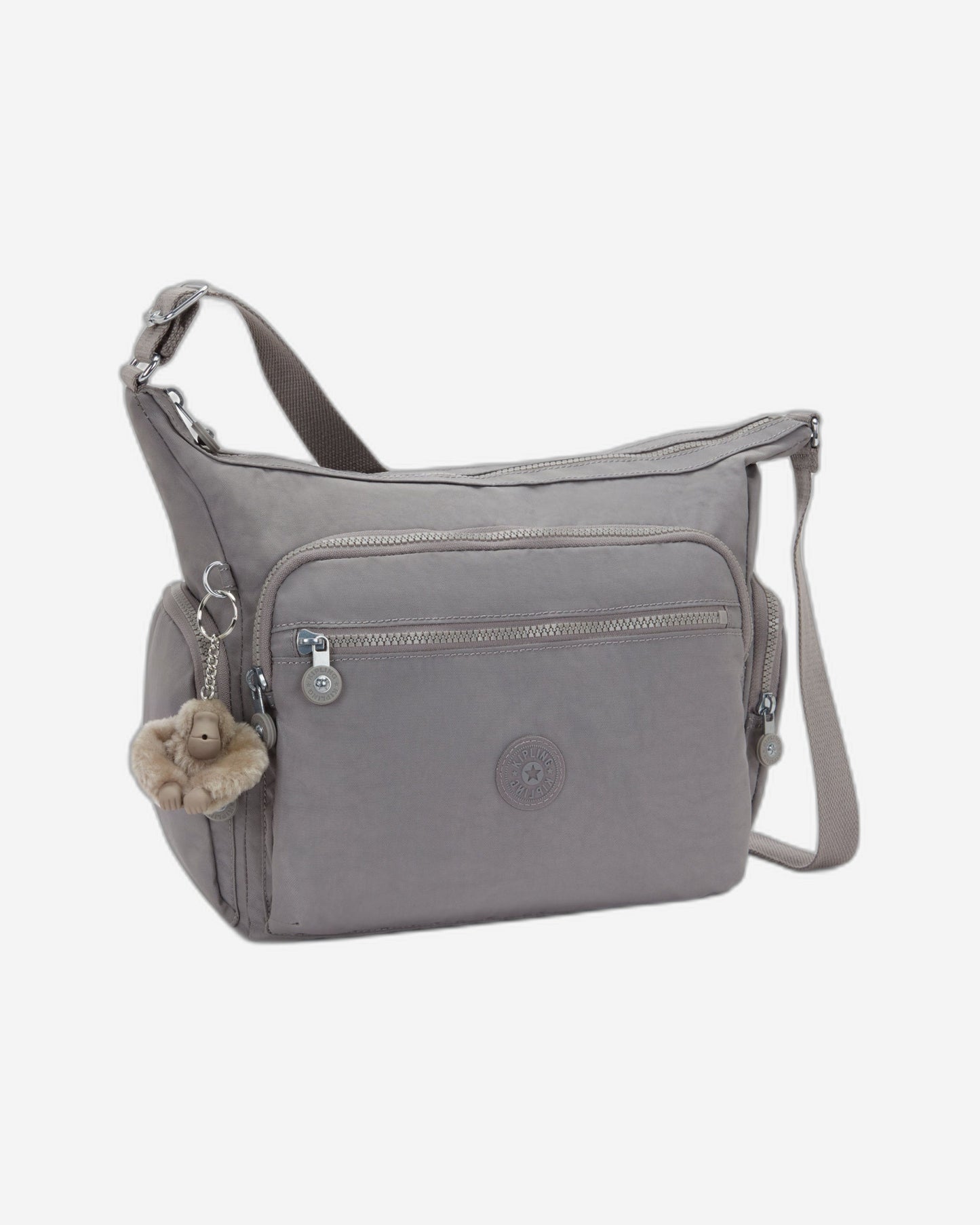 Kipling Gabbie Inviting Grey Large crossbody 15255-8DH