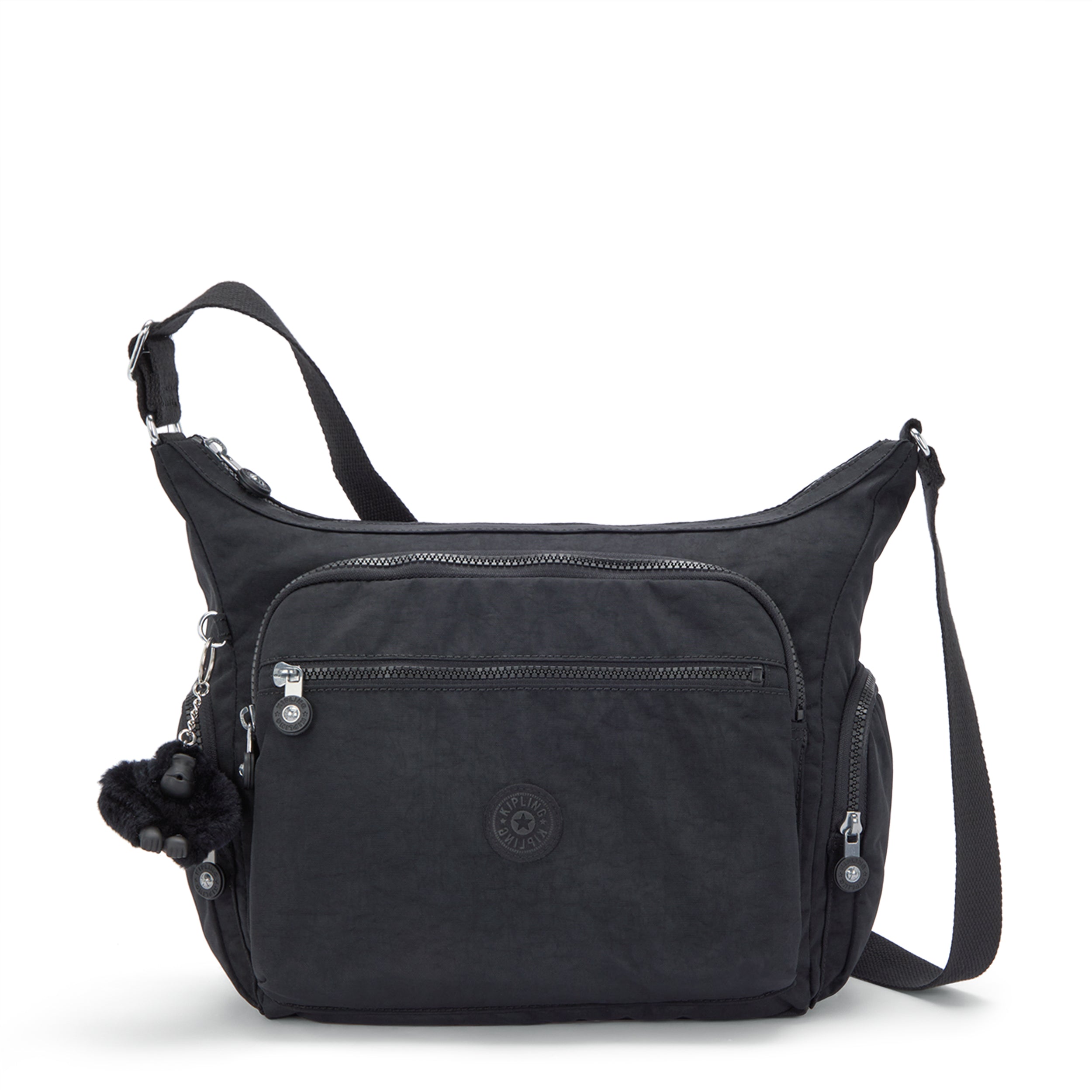 Kipling Gabbie Black Noir Medium Crossbody Bag C215255-P39