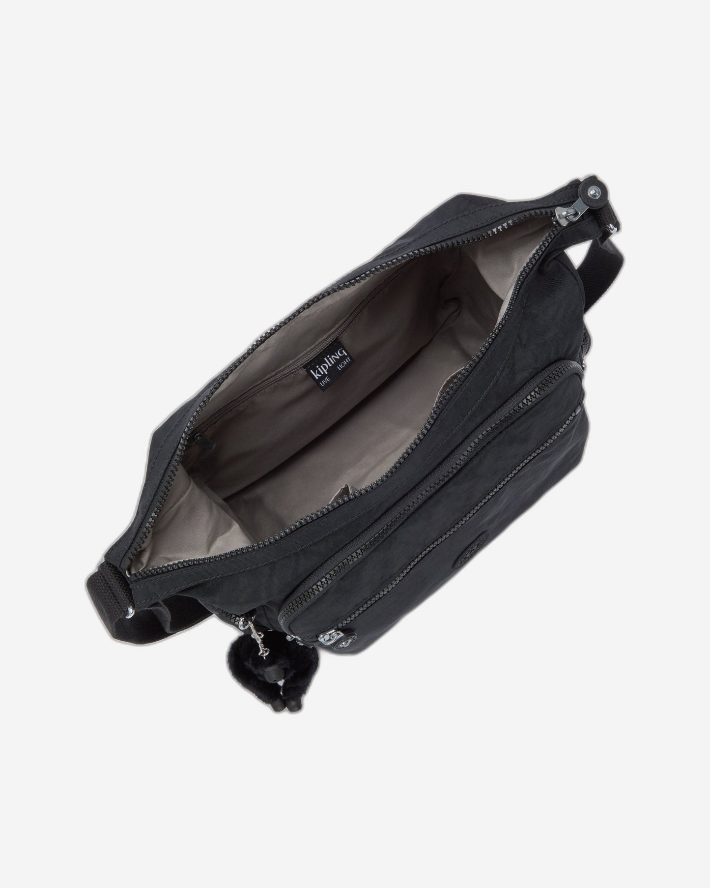 Kipling Gabbie Black Noir Medium Crossbody Bag C215255-P39