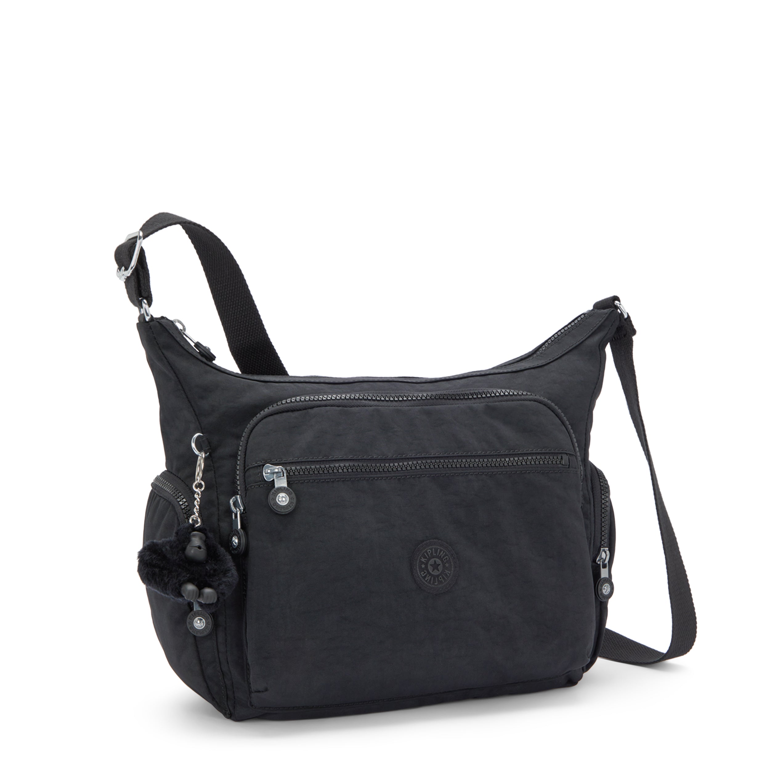 Kipling Gabbie Black Noir Medium Crossbody Bag C215255-P39