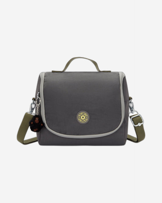 Kipling New Kichirou Back to Grey Lunch Bag 15289-1DX