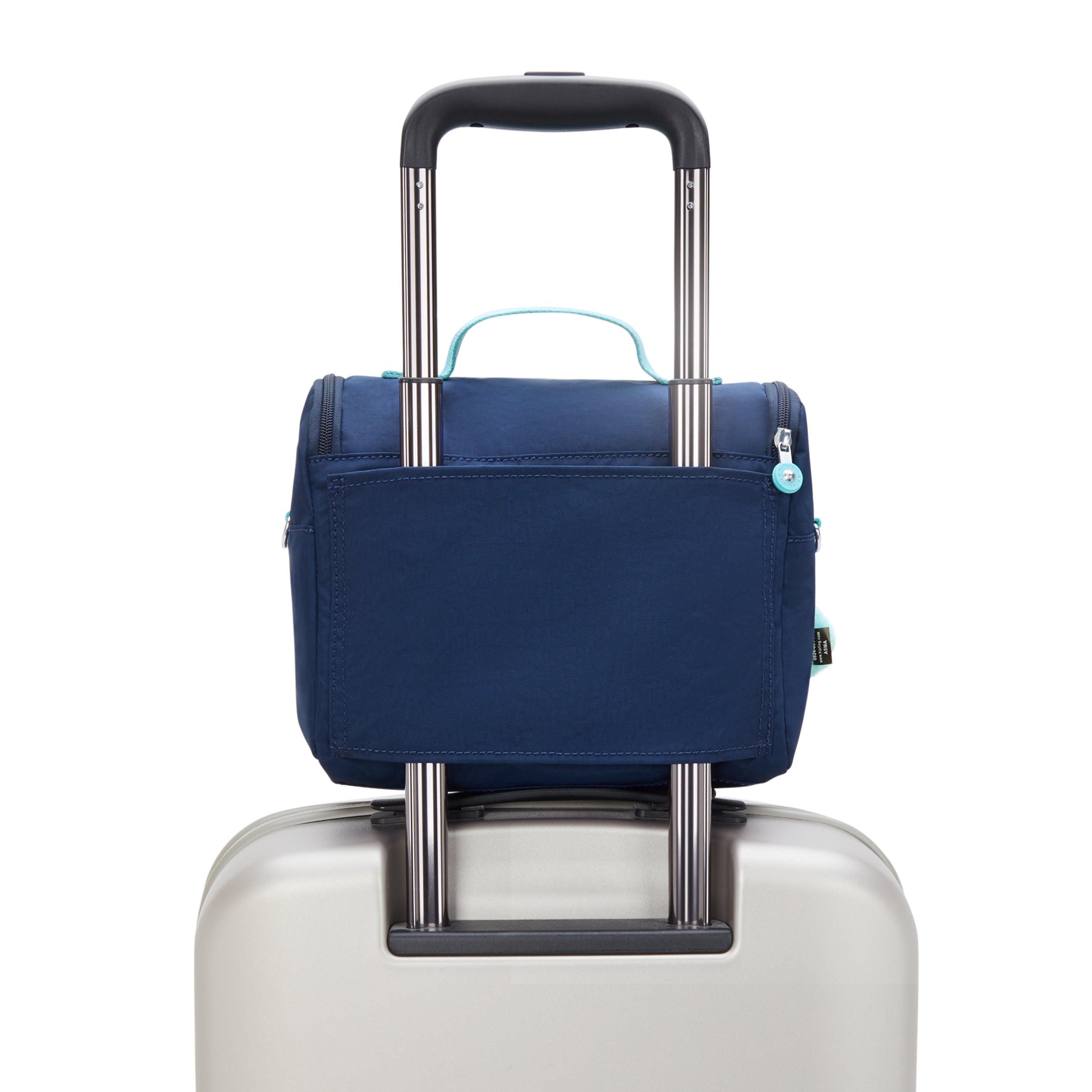 Kipling New Kichirou Resort Navy Large lunchbag with trolley sleeve 15289-2DG