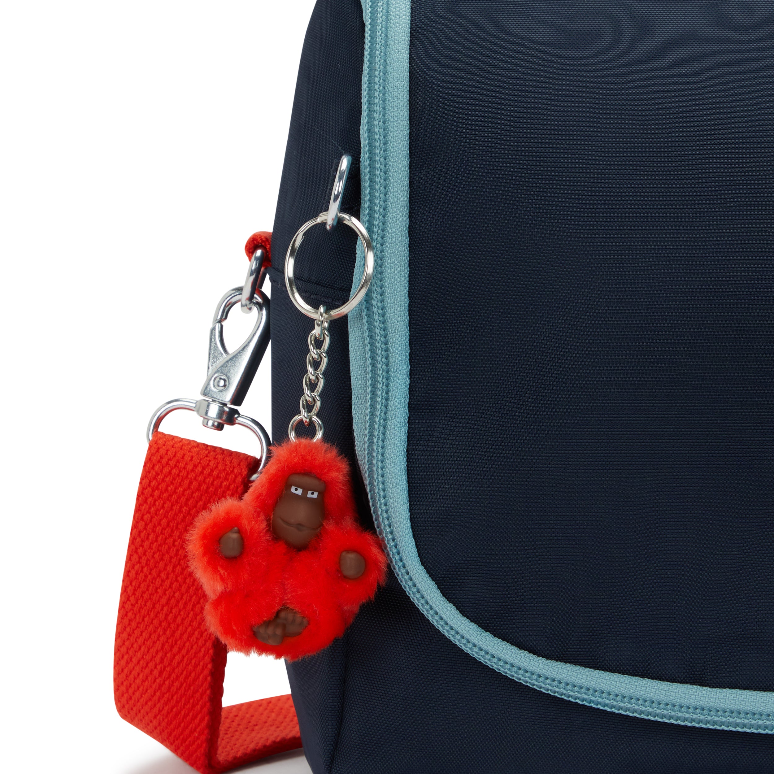 Kipling New Kichirou Cosmo Blue C Large Lunchbag (with trolley sleeve) 15289-2FT