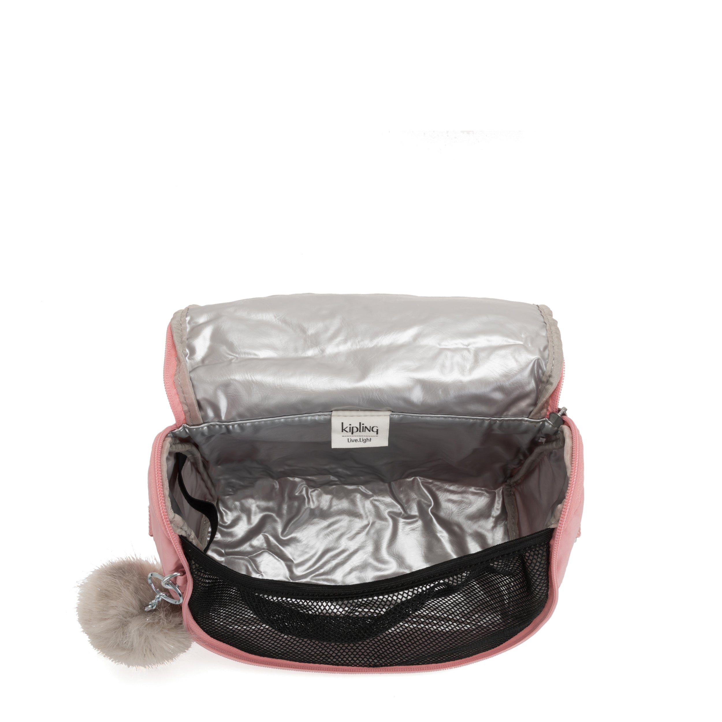 Kipling New Kichirou Bridal Rose Large lunchbag with trolley sleeve 15289-46Y
