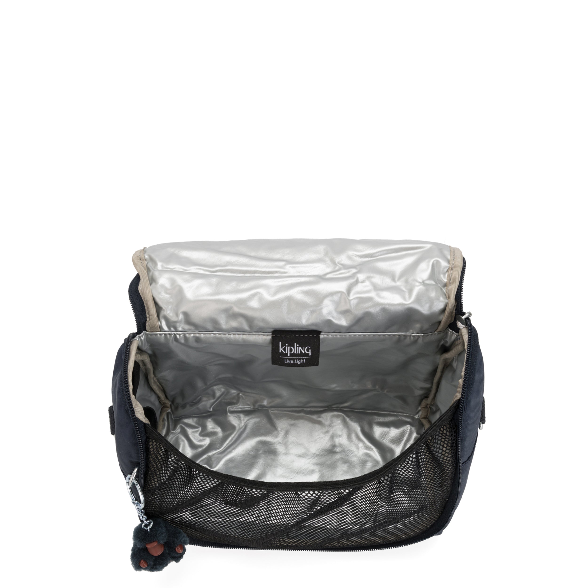 Kipling New Kichirou True Blue Tonal Large lunchbag with trolley sleeve 15289-4DX