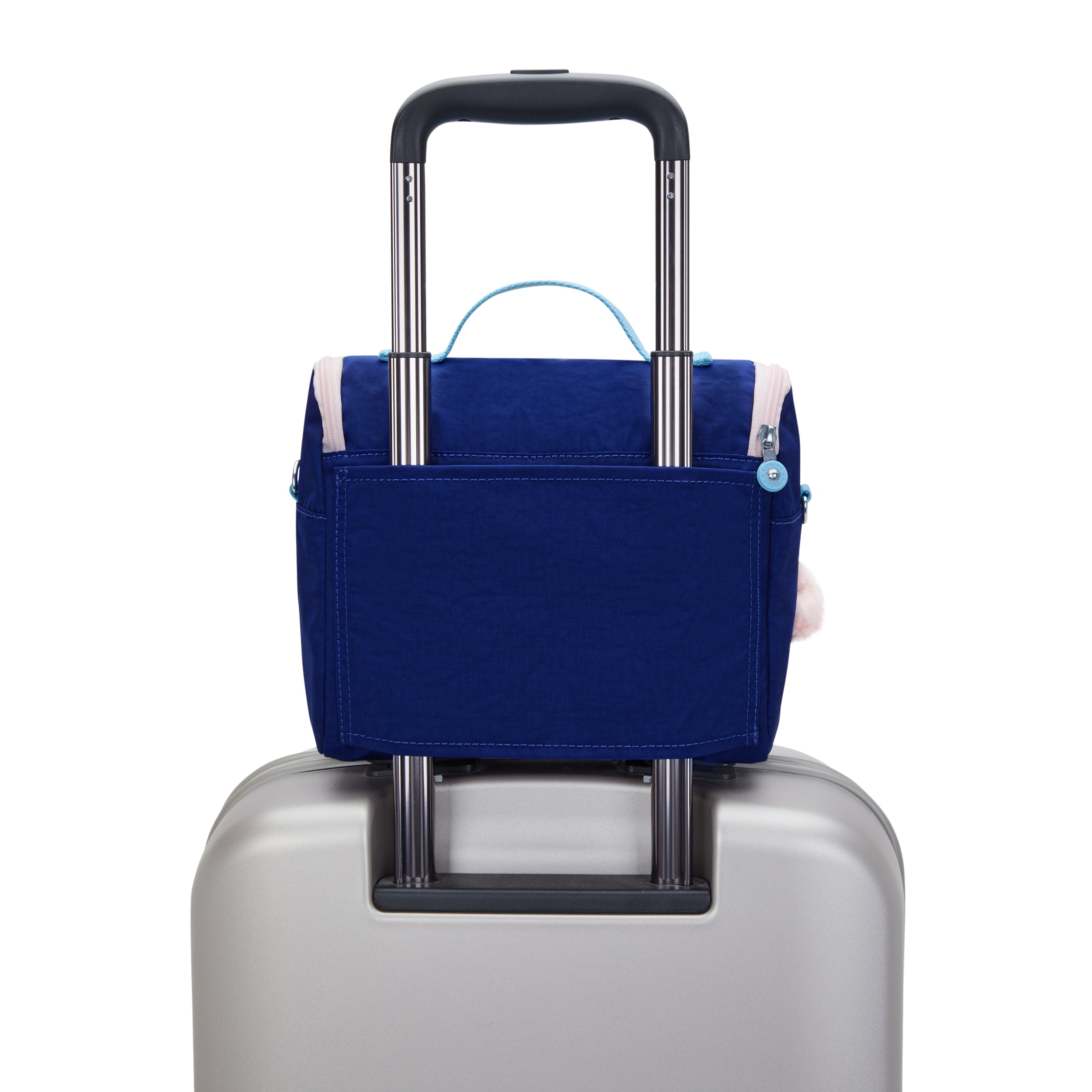 Kipling New Kichirou Solar Navy C Large Lunch Bag with Trolley Sleeve