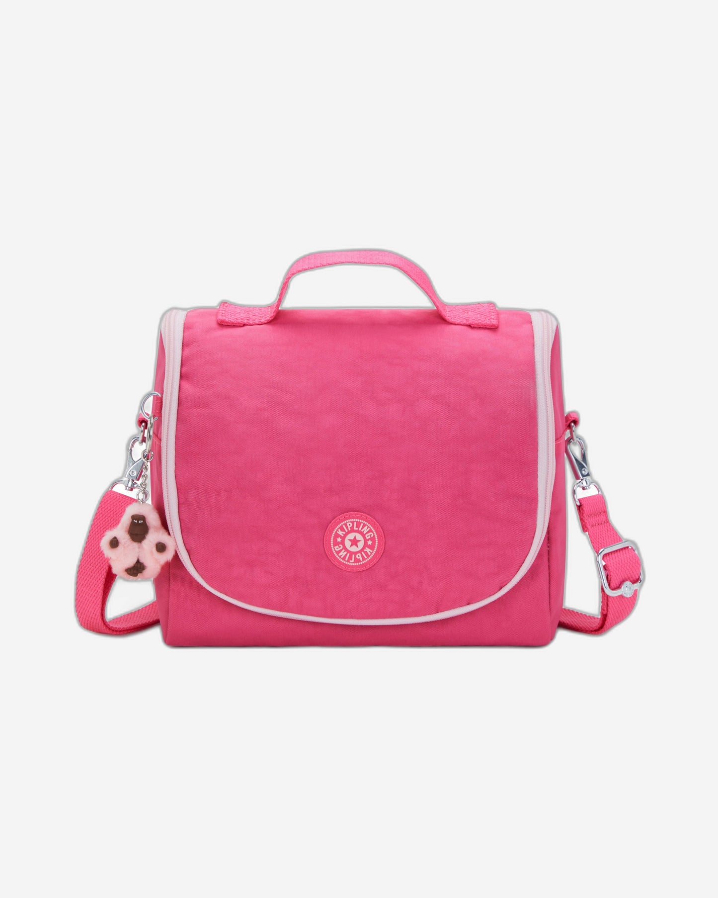 Kipling New Kichirou Happy Pink C Large Lunch Bag with Trolley Sleeve C215289-BZ8