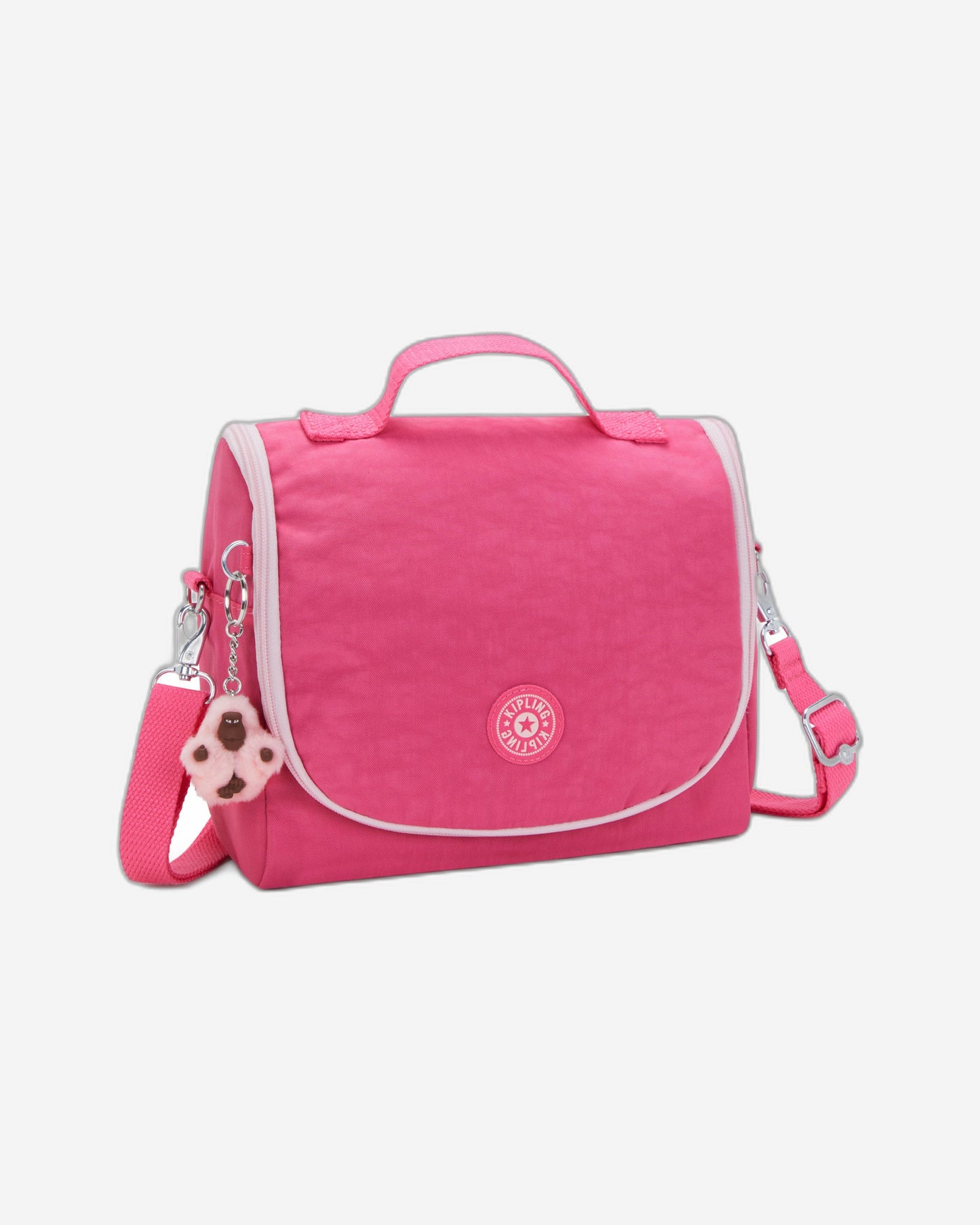 Kipling New Kichirou Happy Pink C Large Lunch Bag with Trolley Sleeve C215289-BZ8