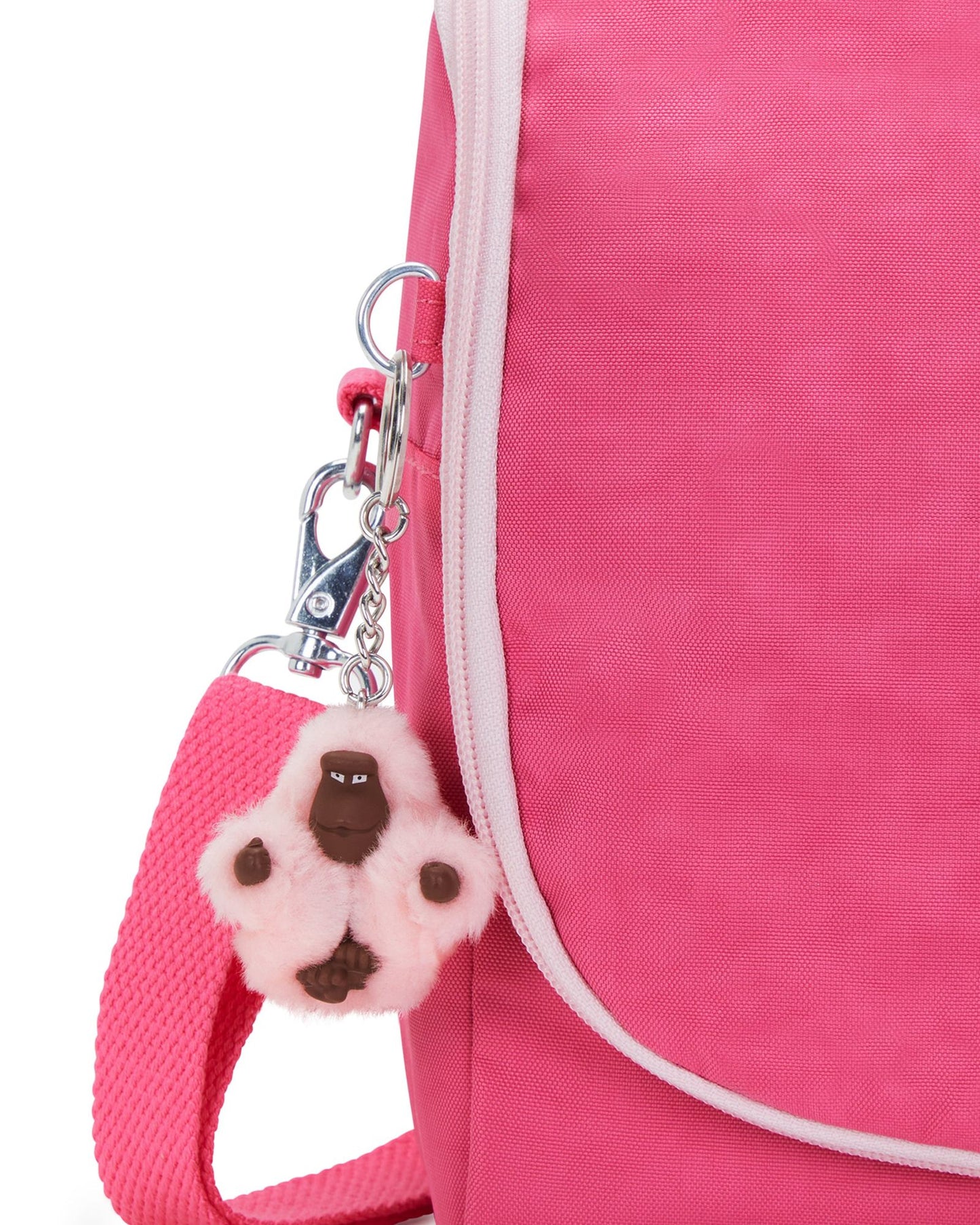 Kipling New Kichirou Happy Pink C Large Lunch Bag with Trolley Sleeve C215289-BZ8