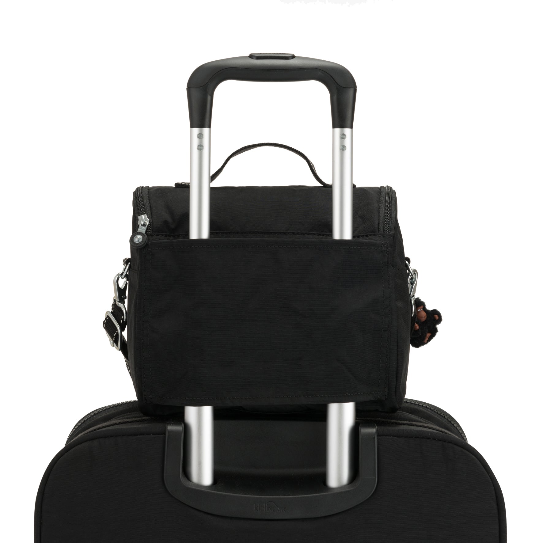 Kipling New Kichirou True Black Large lunchbag with trolley sleeve 15289-J99