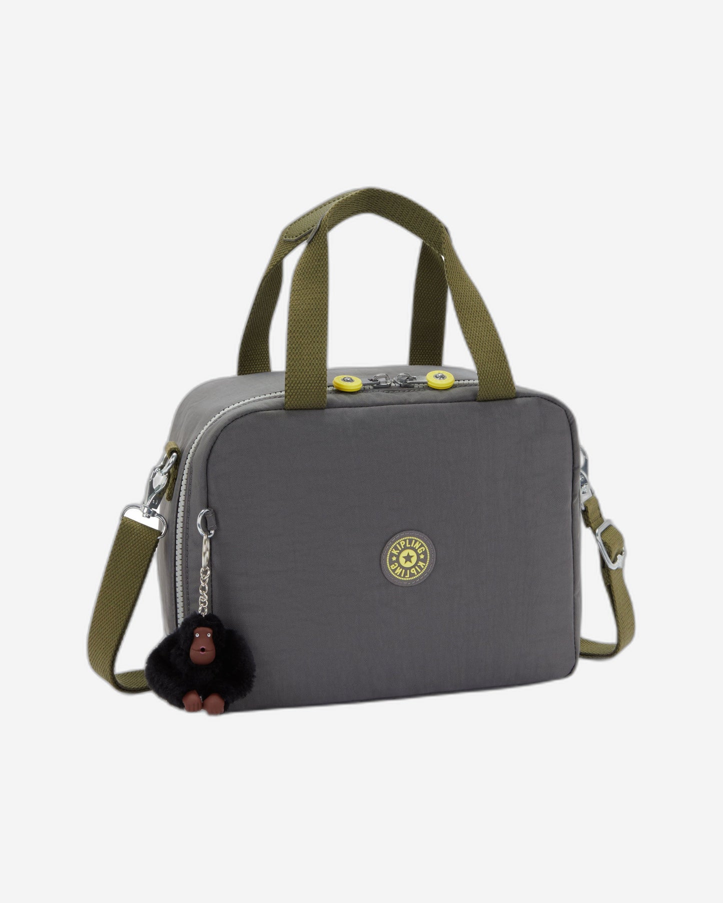 Kipling Miyo Back to Grey Large lunchbag with trolley sleeve 15381-1DX