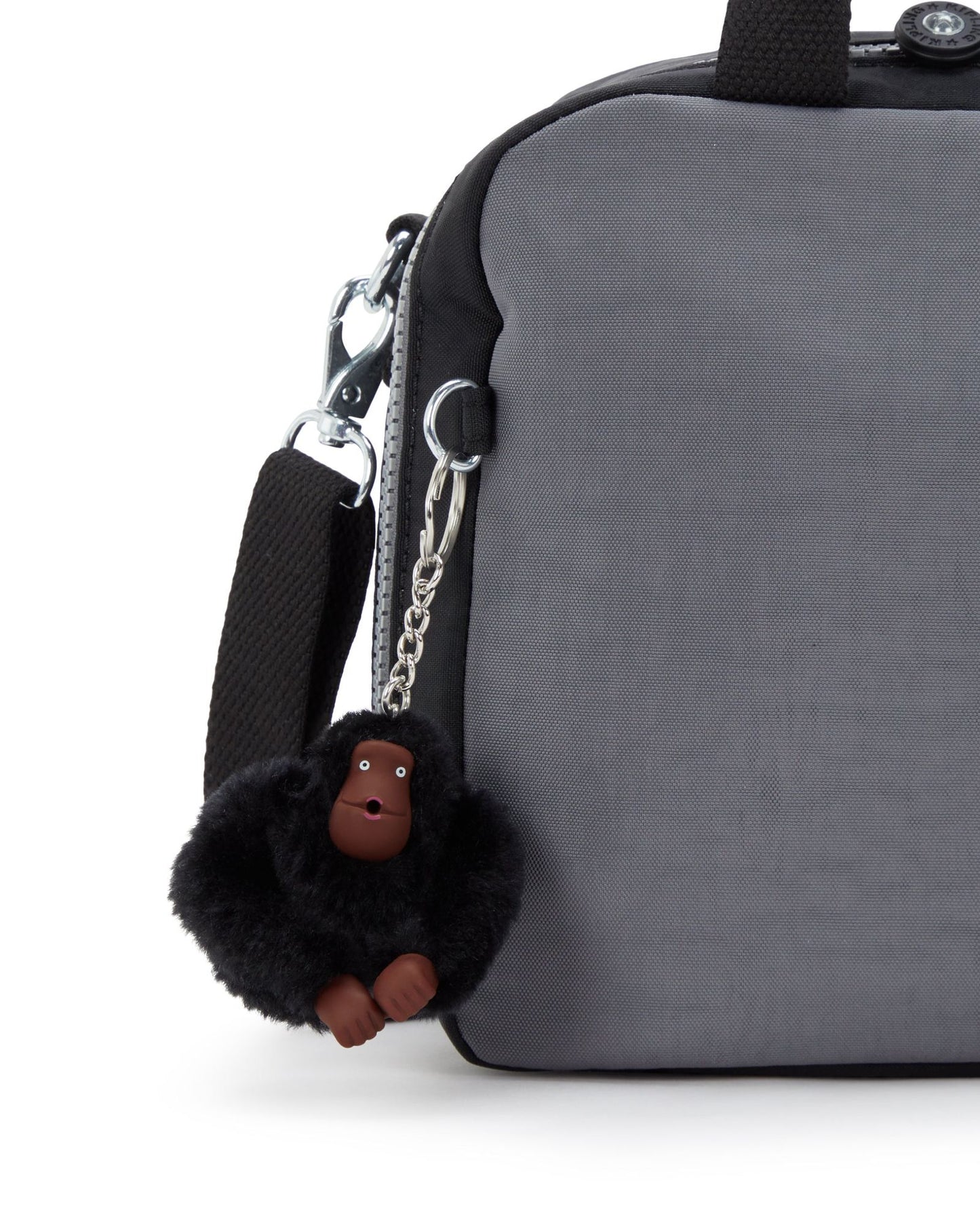 KIPLING Miyo Space Black Bl Large lunchbag (with trolley sleeve) 15381-2GX