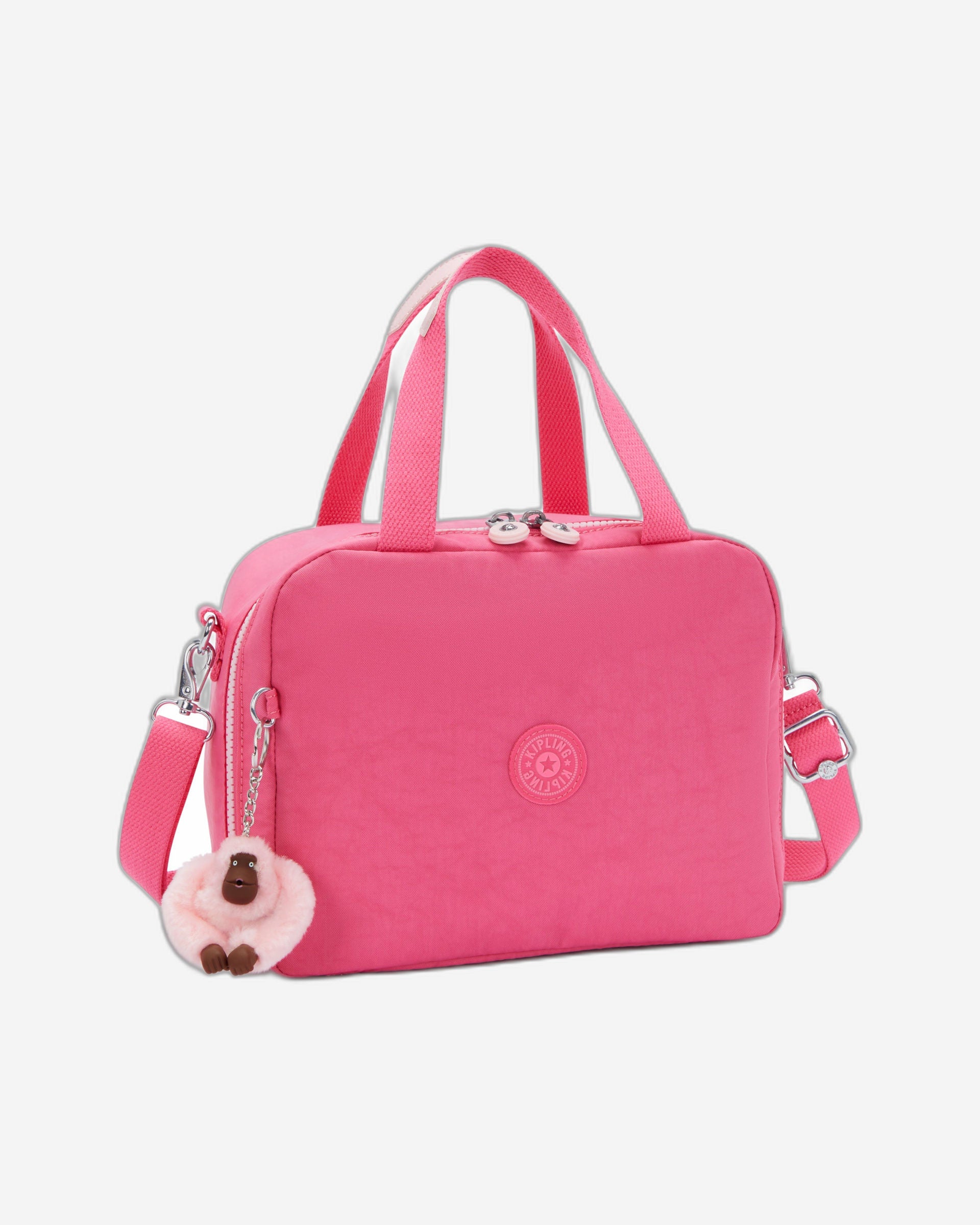 Kipling Miyo Happy Pink C Trolley Sleeve Lunch Bag C215381-BZ8
