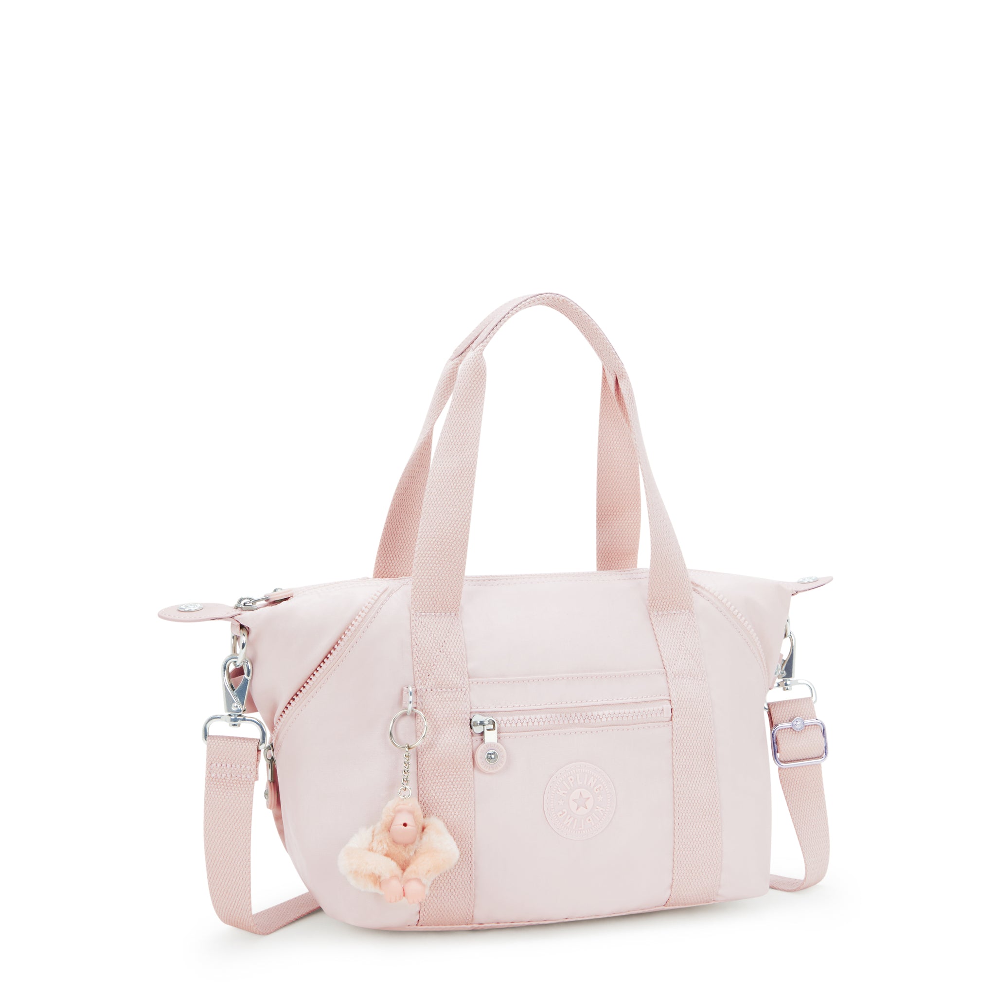 Kipling Art Mini Pink Shine Shoulder Bag 15410-3DZ