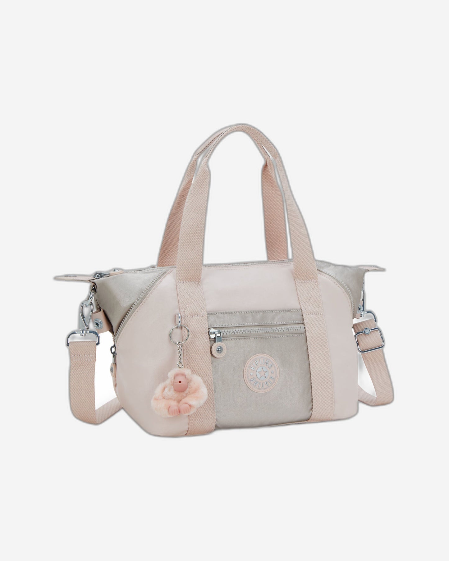 Kipling Art Mini Pink Shine Bl Small Handbag 15410-3EL