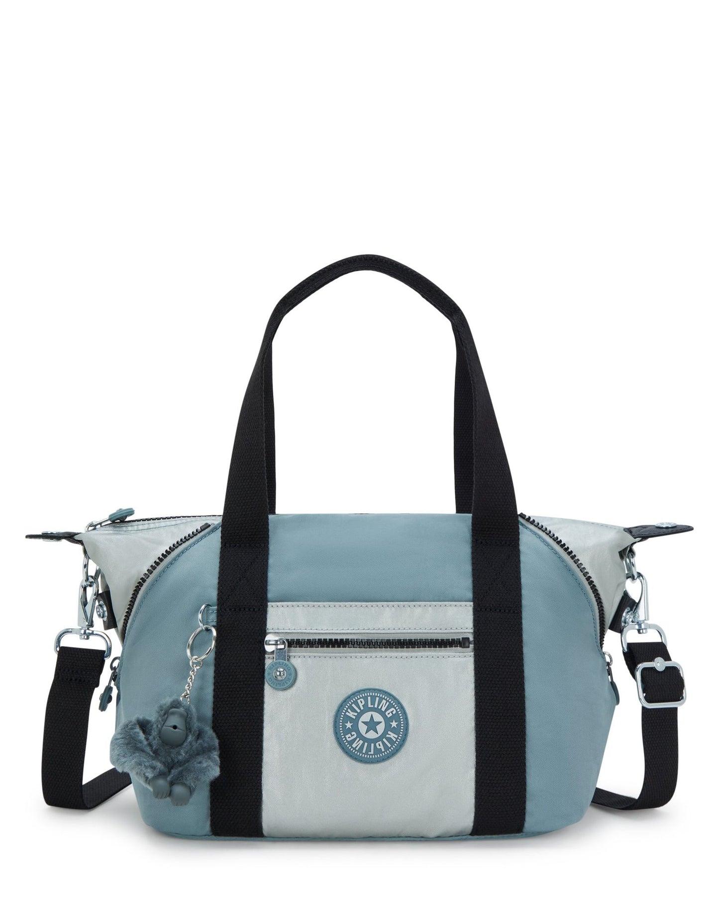 Kipling Art Mini Relaxed Grey Bl Small Handbag 15410-3FM