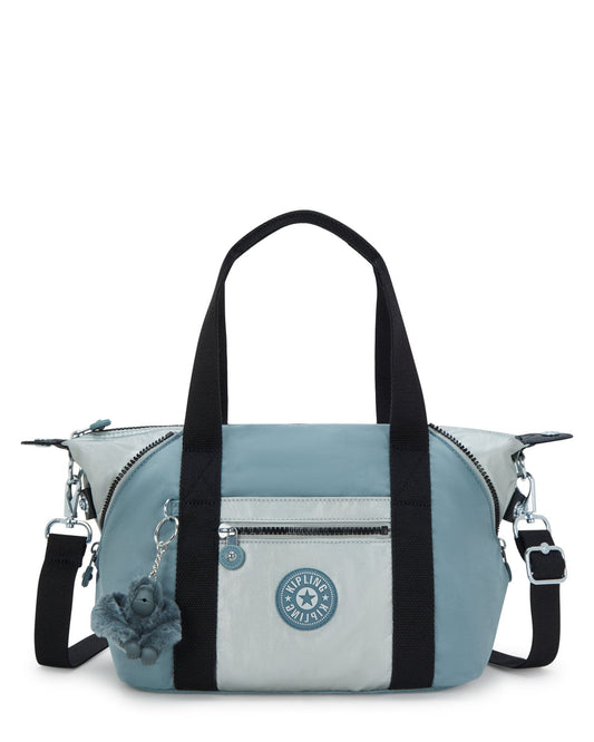 Kipling Art Mini Relaxed Grey Bl Small Handbag 15410-3FM