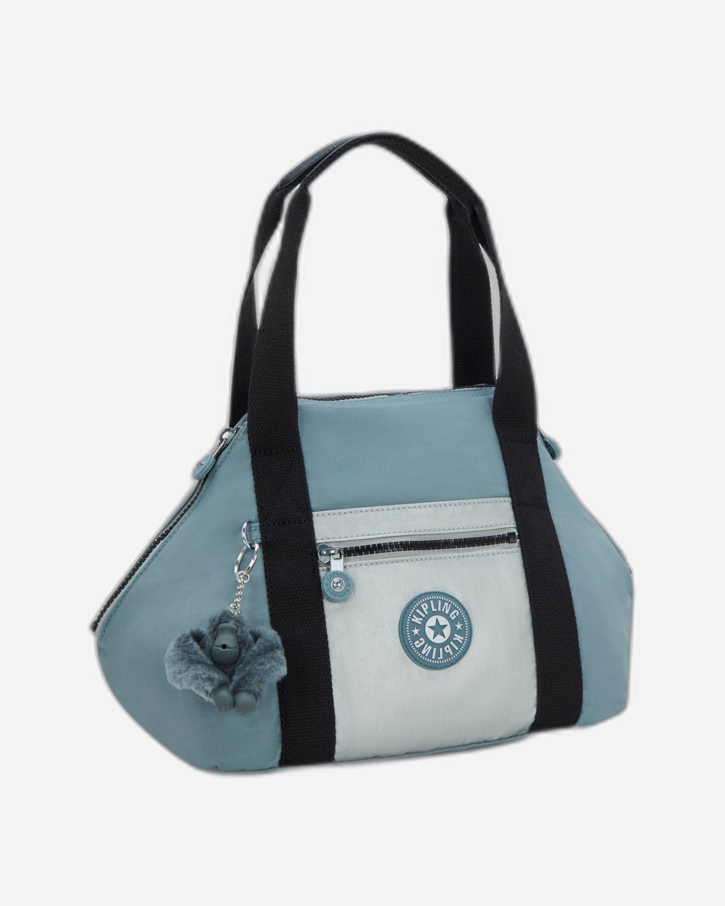 Kipling Art Mini Relaxed Grey Bl Small Handbag 15410-3FM
