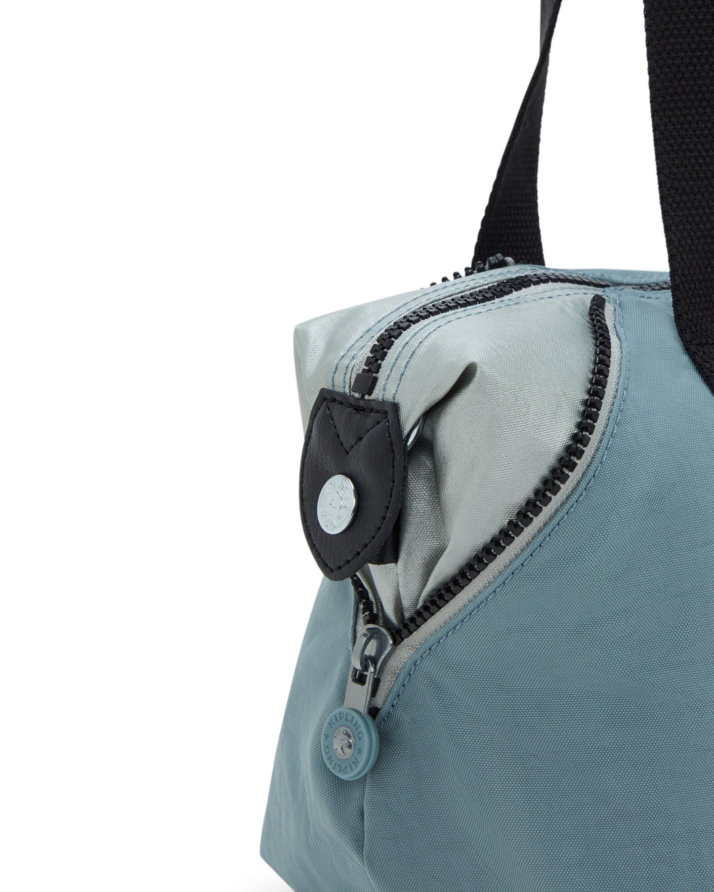 Kipling Art Mini Relaxed Grey Bl Small Handbag 15410-3FM
