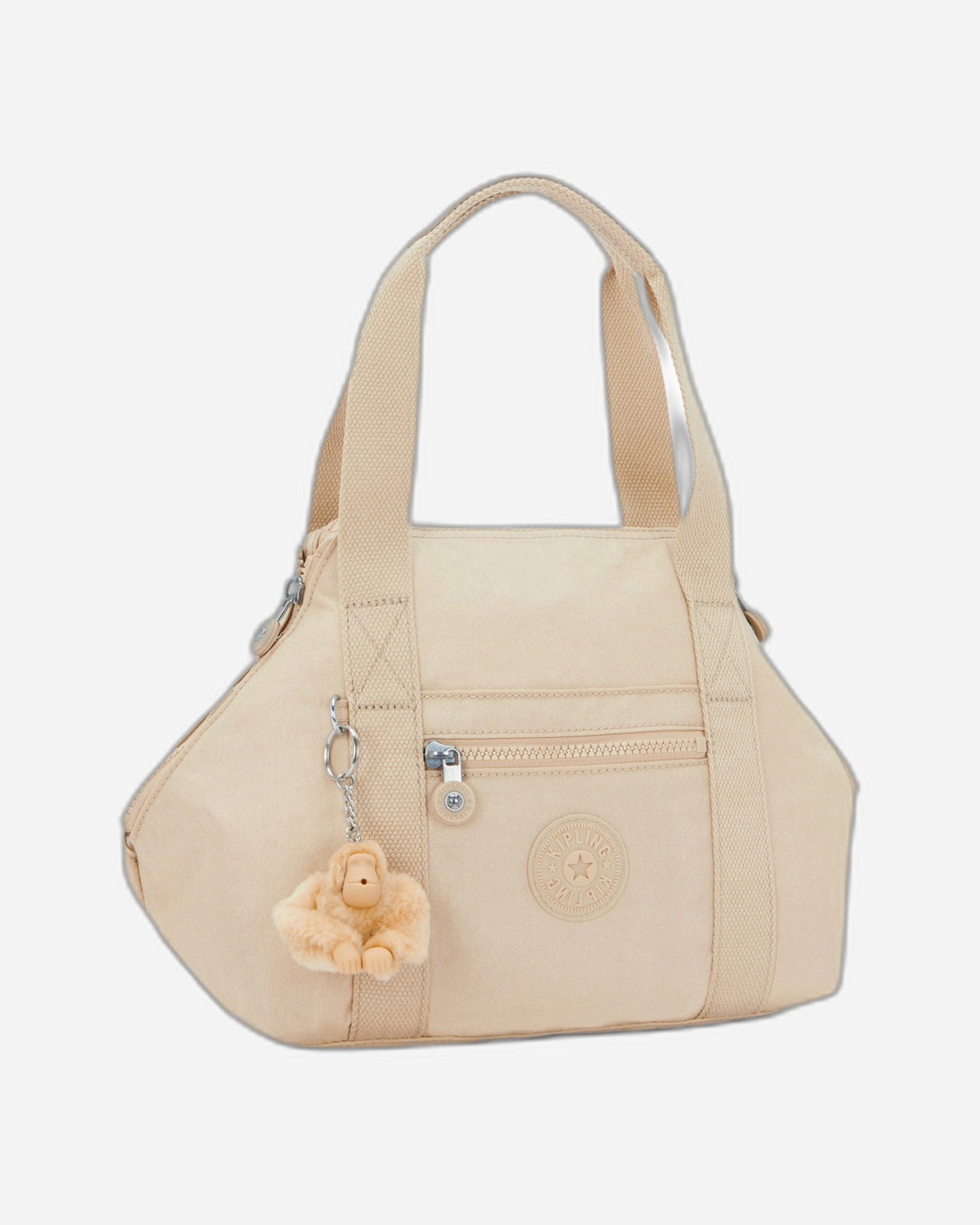 Kipling Art Mini Sparkled Beige Small handbag (with removable shoulderstrap) 15410-5DV