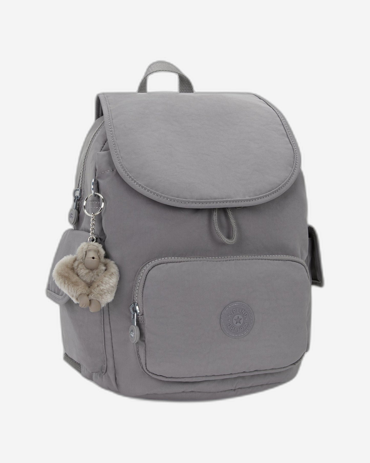 Kipling City Pack S Inviting Grey Small backpack 15635-8DH