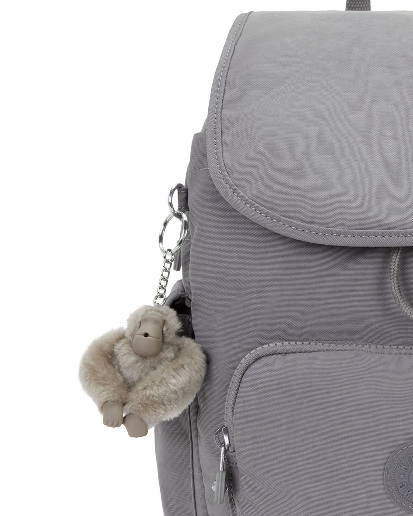 Kipling City Pack S Inviting Grey Small backpack 15635-8DH