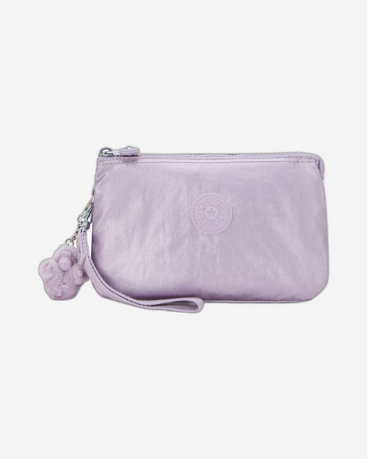 KIPLING Creativity Xl Lilac Moon Met Extra large purse (with removable wristlet) 15813-4HT