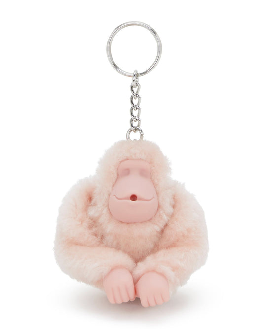 Kipling Monkeyclip M Pink Shine Medium Monkey Keyhanger 16479-3DZ